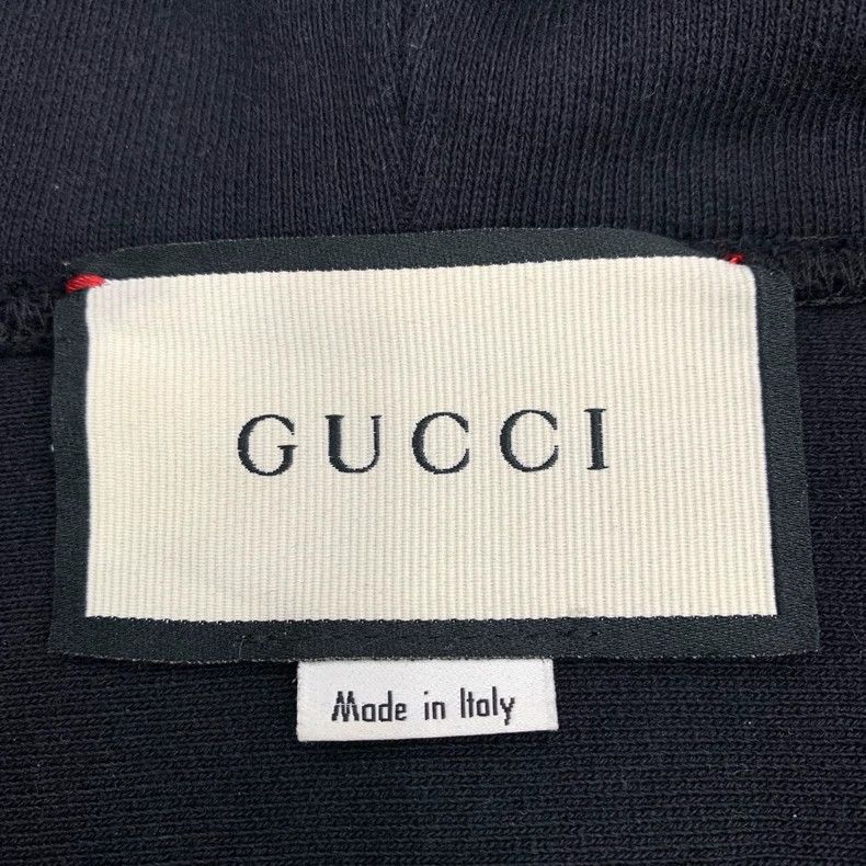 Gucci Gucci Skull and Snake Embroidery Hooded Black Cotton Long-s Size US M / EU 48-50 / 2 - 6 Thumbnail