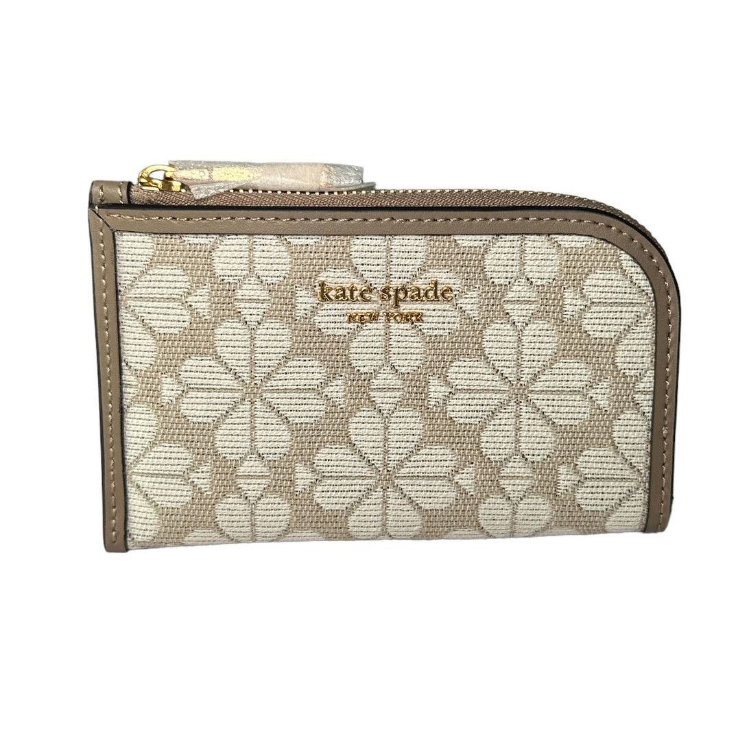 Kate Spade Kate Spade spade flower jacquard zip card case Size ONE SIZE - 4 Thumbnail