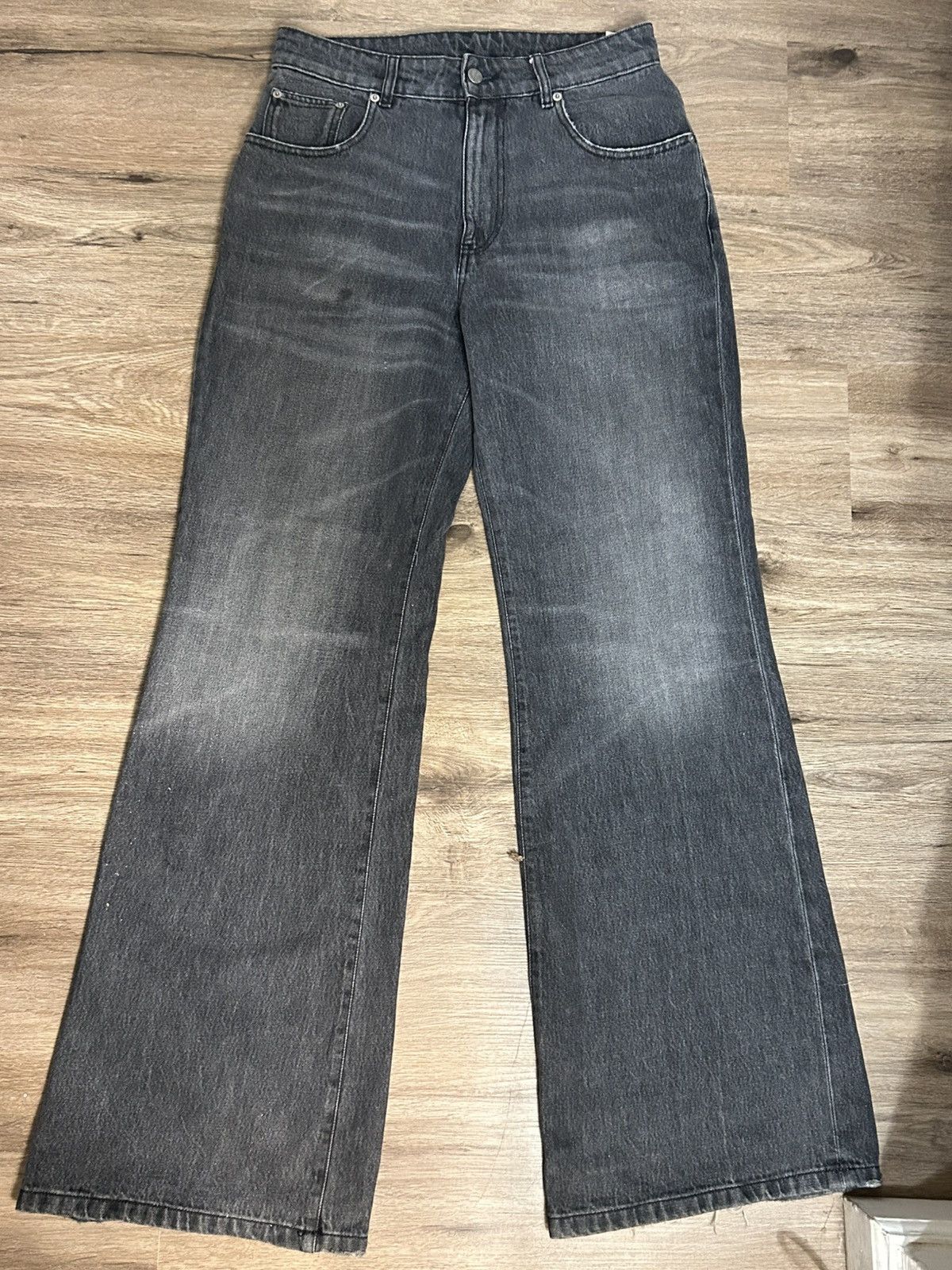 Pearled Ivory Pearld Ivory Black Denim (Washed) Size US 32 / EU 48 - 1 Thumbnail