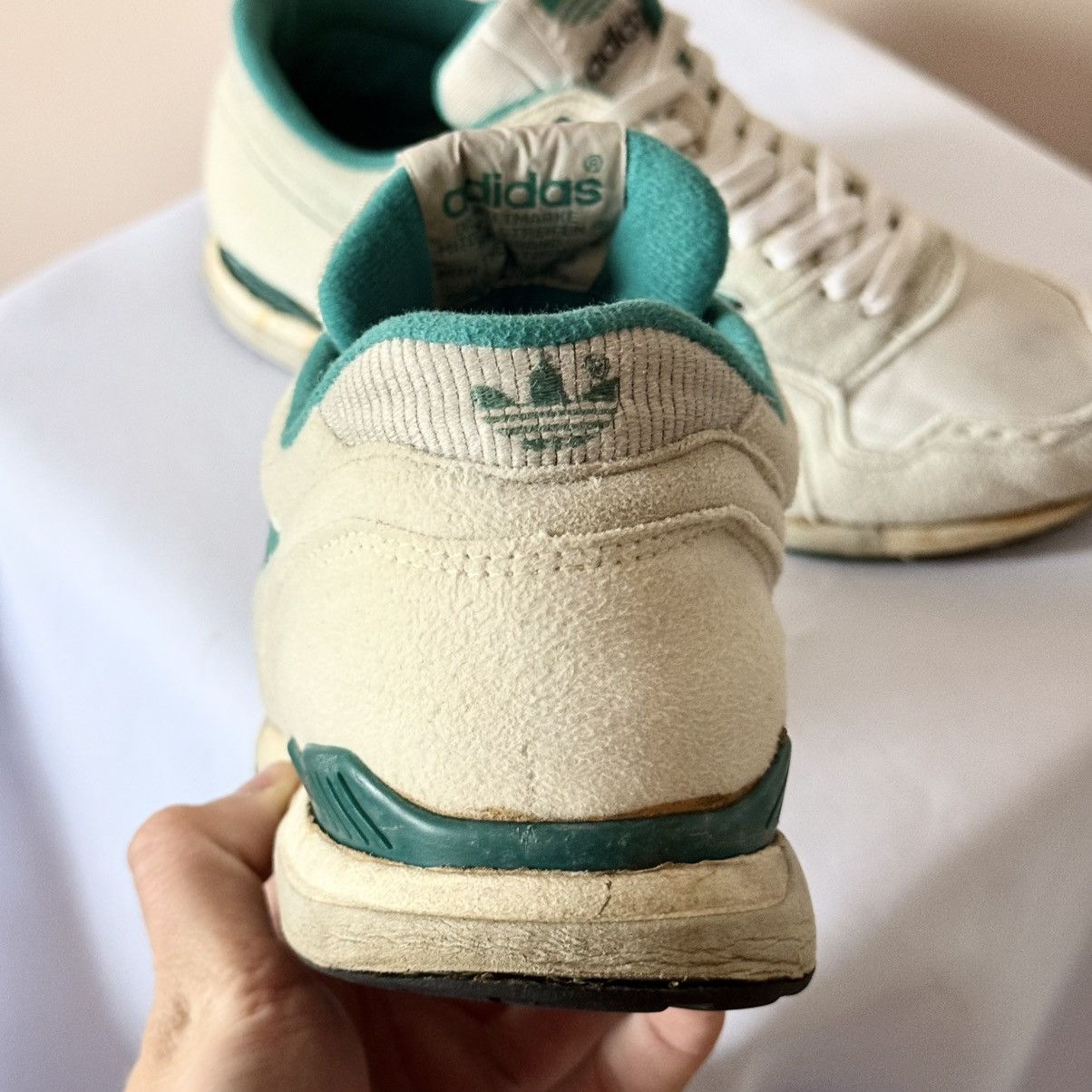 Adidas 80s Vintage Adidas TX8911 / 680 (Korea) Green/Cream Shoes Size US 8.5 / EU 41-42 - 19 Thumbnail