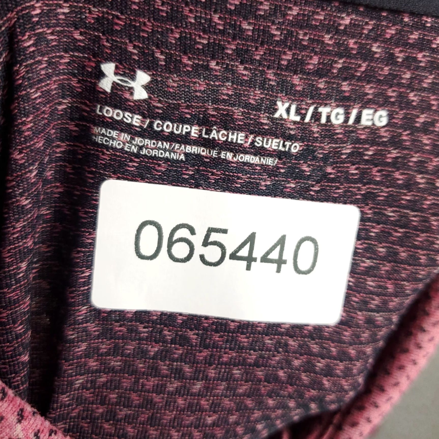 Under Armour Under Armour Polo Shirt Mens XL Burgundy/Pink Golf Casual Short Sleeve Shirt Size US XL / EU 56 / 4 - 7 Thumbnail