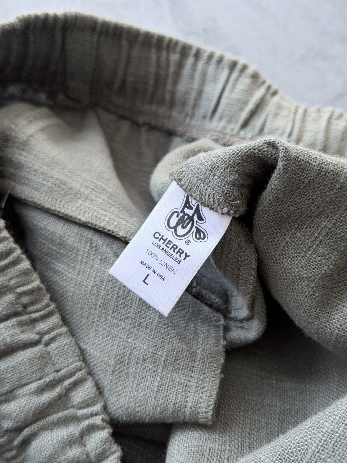 Cherry LA Cherry LA Linen Baggy Cargo Pants Size US 34 / EU 50 - 10 Thumbnail