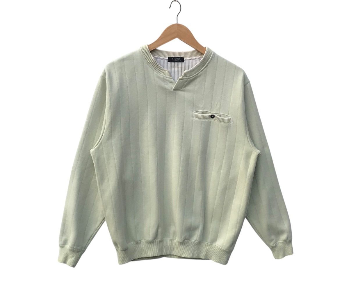 Yohji Yamamoto Yohji Yamamoto Y’saccs Pocket Pullover Sweatshirt Size US M / EU 48-50 / 2 - 1 Thumbnail