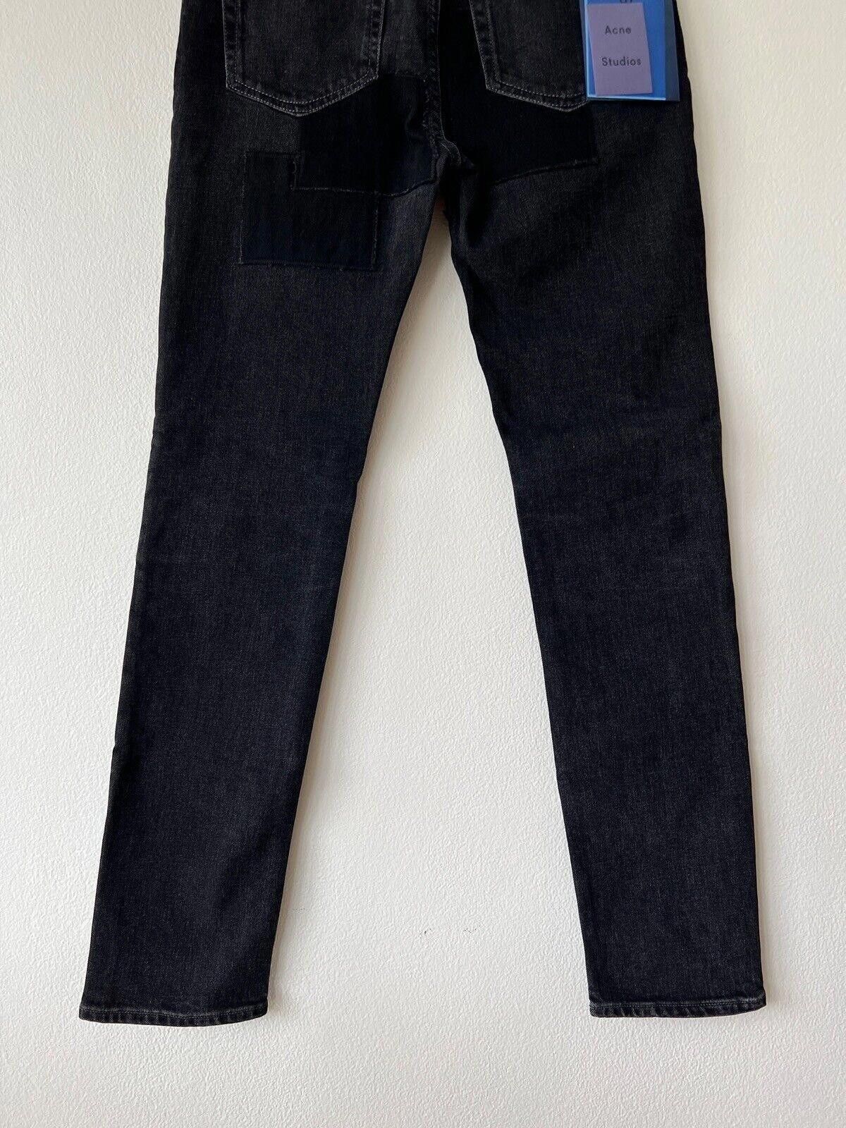 Acne Studios new Acne Studios bla konst jeans north black patch 31 x 30 Size US 31 - 7 Thumbnail