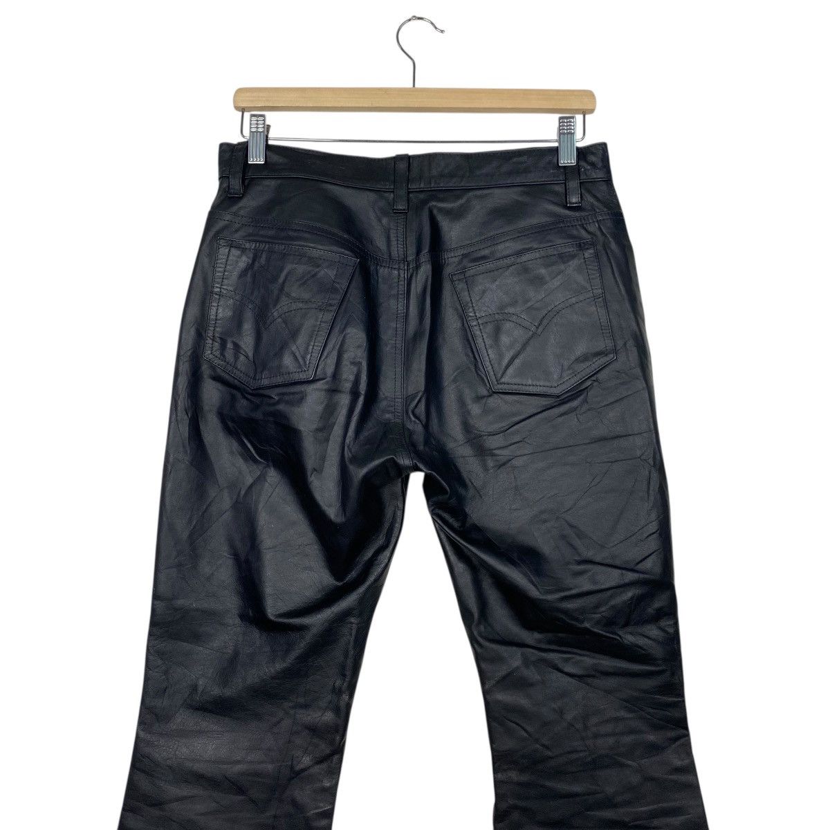 Leather Vintage Leather flare pant Size US 30 / EU 46 - 9 Thumbnail