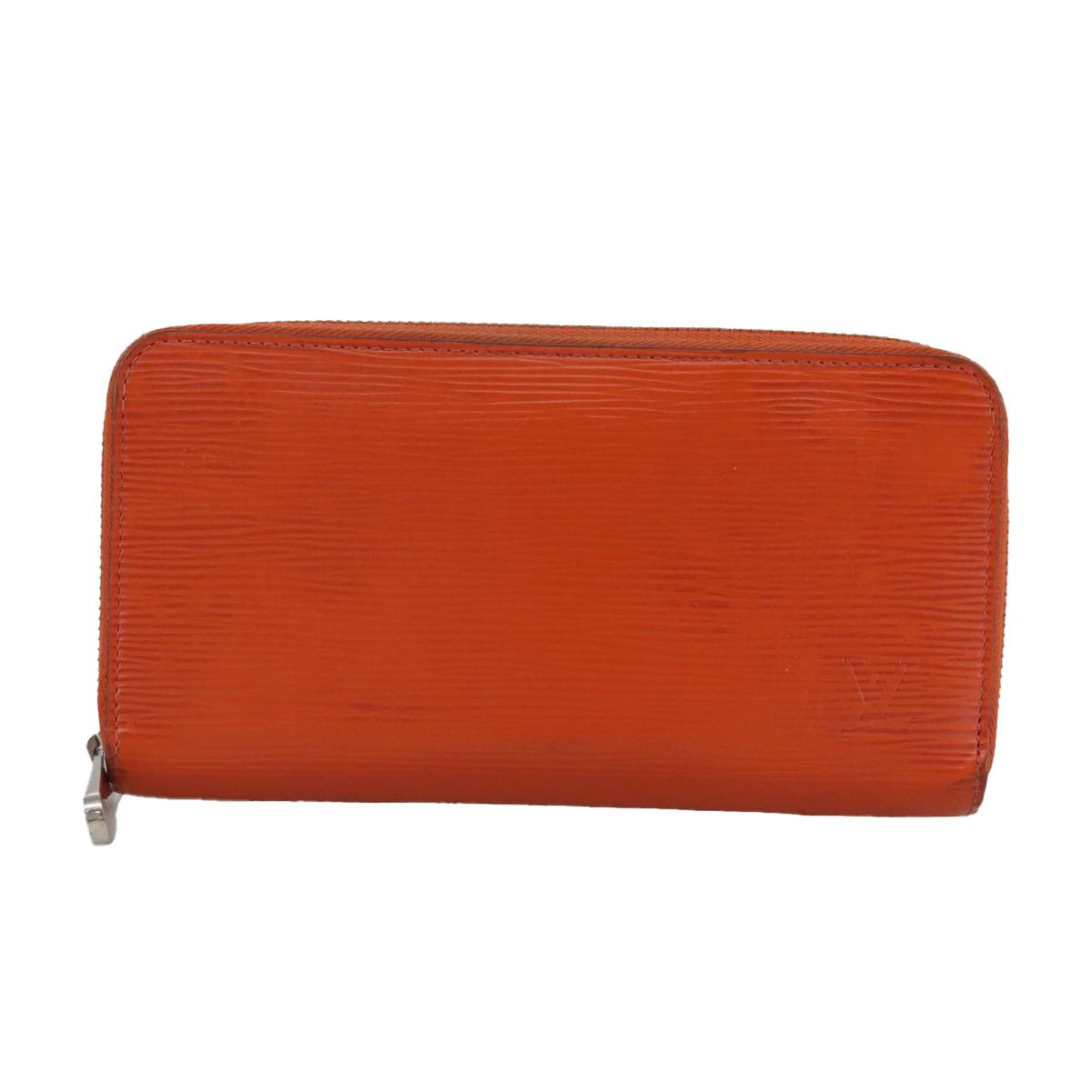Zippy Wallet Orange Leather Wallet (Pre-Owned)