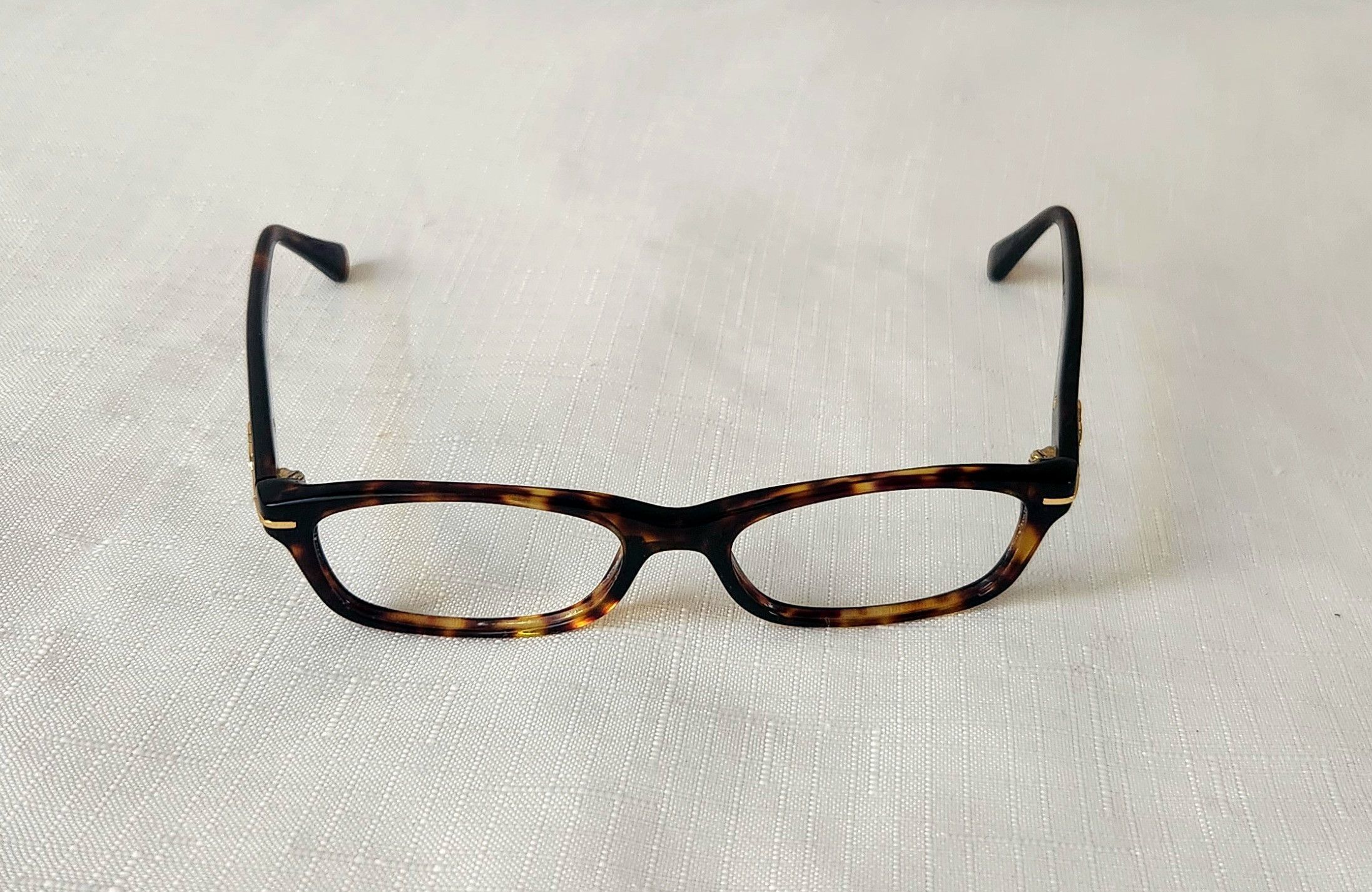 Coach Coach New York Elise HC6054 Tortoise Eyeglasses Frames Only Size ONE SIZE - 2 Thumbnail