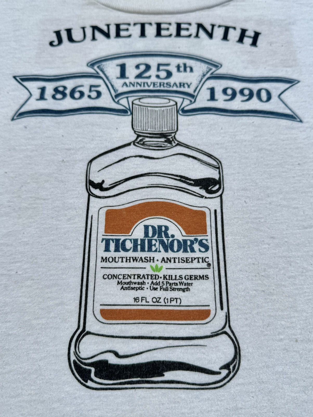 Vintage 1990 Juneteenth Dr Tichenors Black History Vintage Shirt Size US XL / EU 56 / 4 - 3 Thumbnail