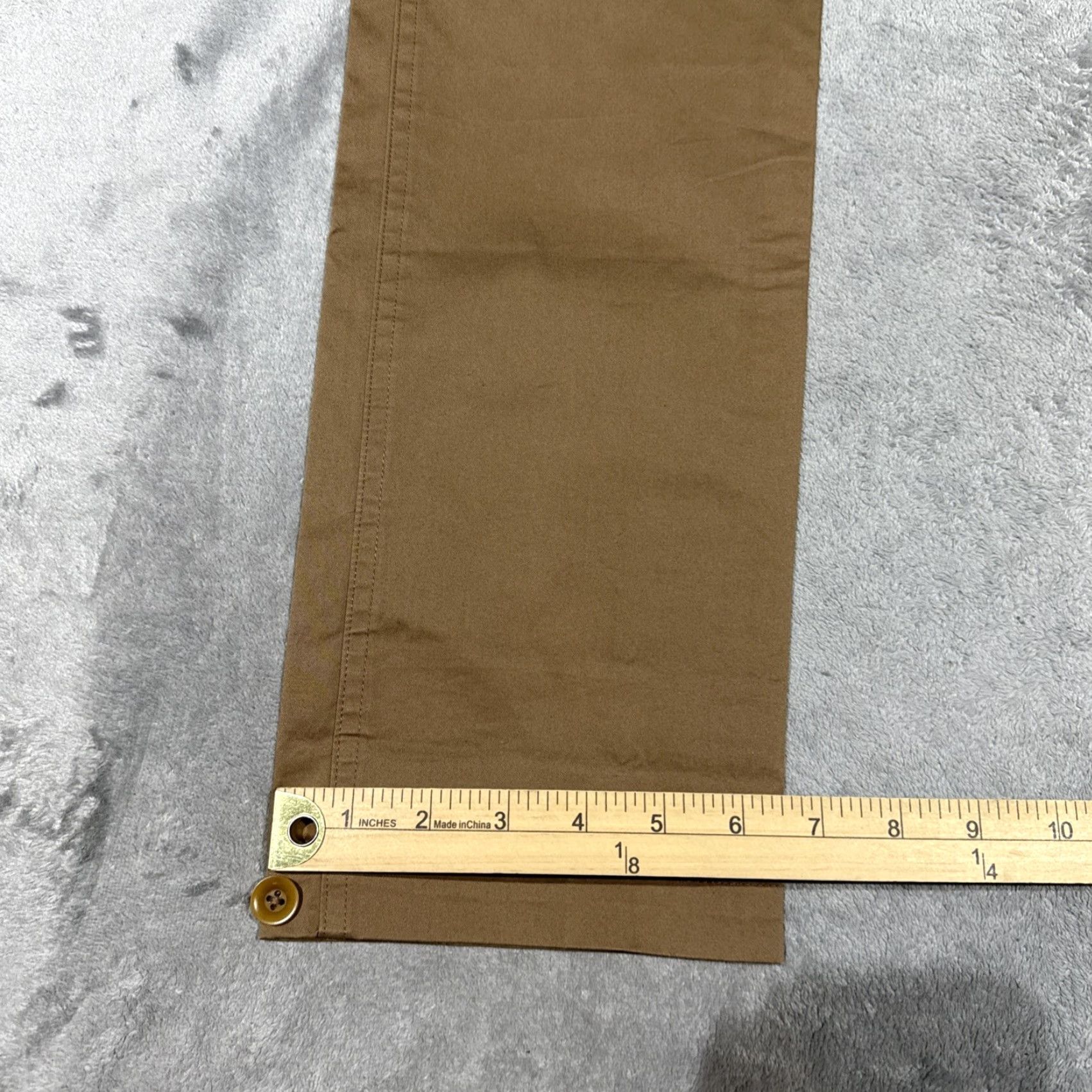 Fred Perry Fred Perry Pants Mens 30 Khaki Tan Chino Bradley Wiggins Button Casual Size US 30 / EU 46 - 6 Thumbnail