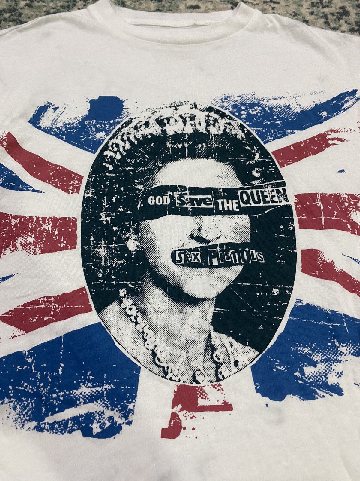 Seditionaries Sex Pistols Punk God Save The Queen Ut Sleeveless Size US S / EU 44-46 / 1 - 6 Thumbnail