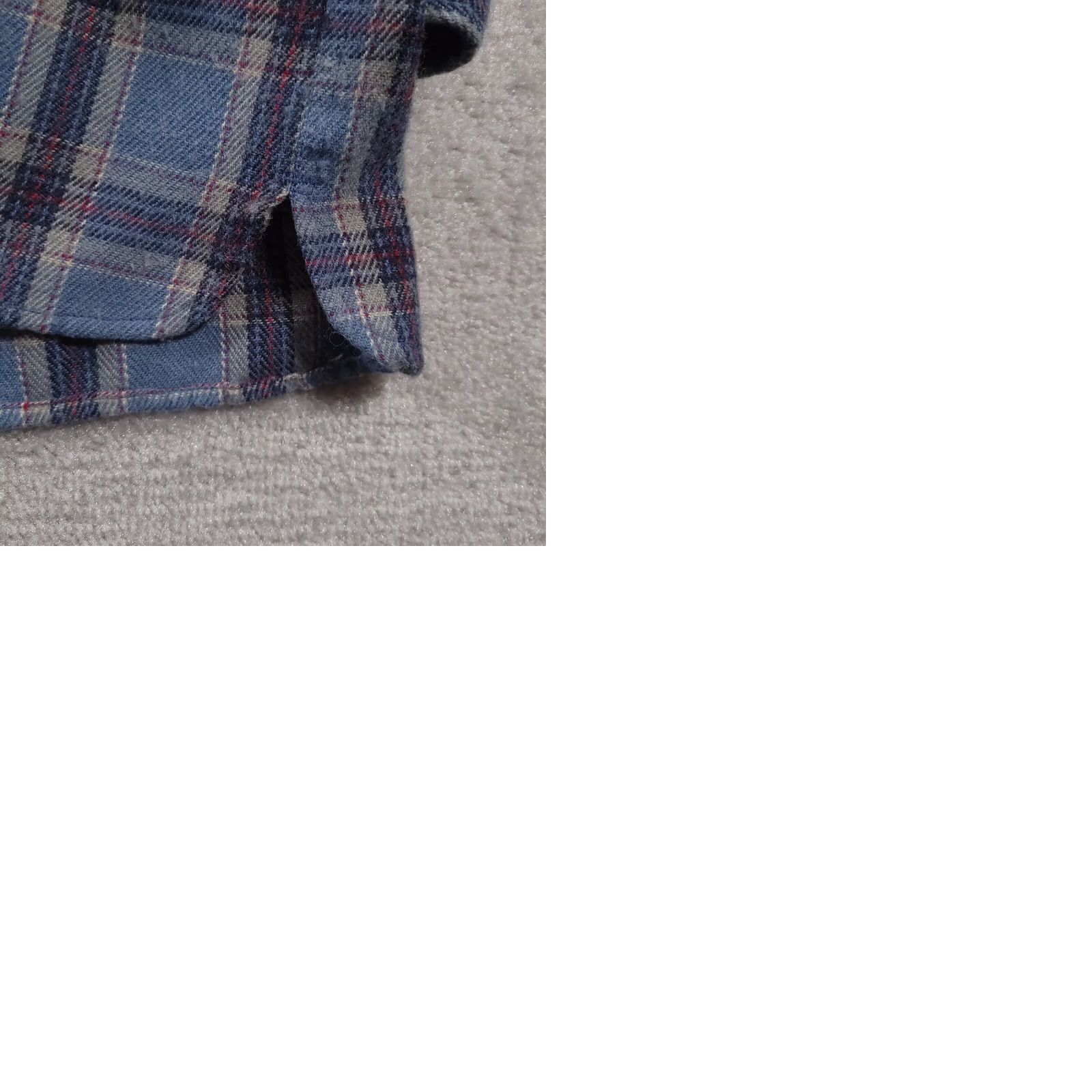 CO VINTAGE NY & CO Plaid Wool Blend Snap Shirt Shacket L/S Men’s Small Blue Wool Blend 90s Outdoor Womens? Size US S / EU 44-46 / 1 - 9 Thumbnail