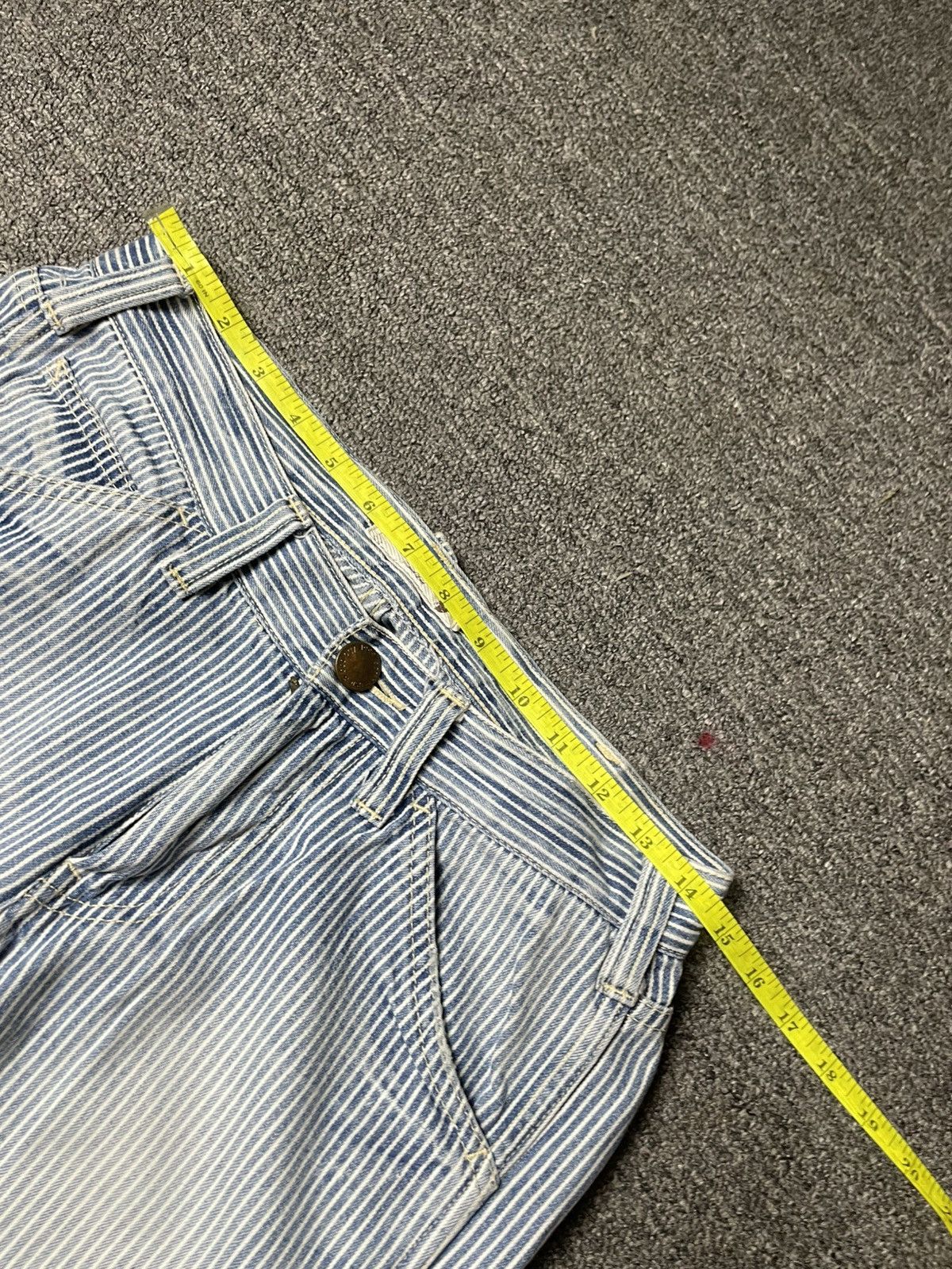 Japanese Brand × Vintage Earth Music & Ecology Striped Jeans (92) Size US 29 - 5 Thumbnail