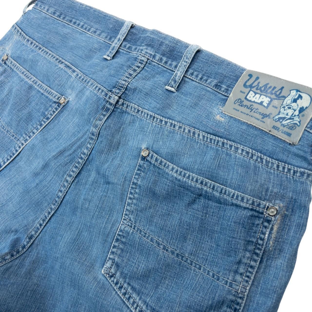 Bape Vintage Bape Ursus Denim Jeans Size L Size US 32 / EU 48 - 7 Thumbnail