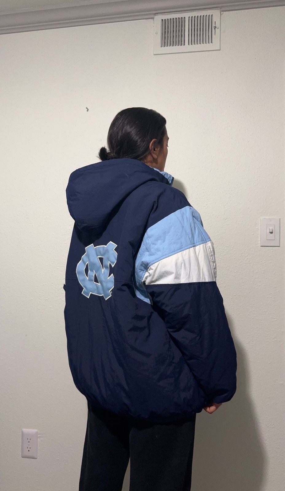 Starter Large vintage University of North Carolina Starter Jacket Size US L / EU 52-54 / 3 - 2 Thumbnail