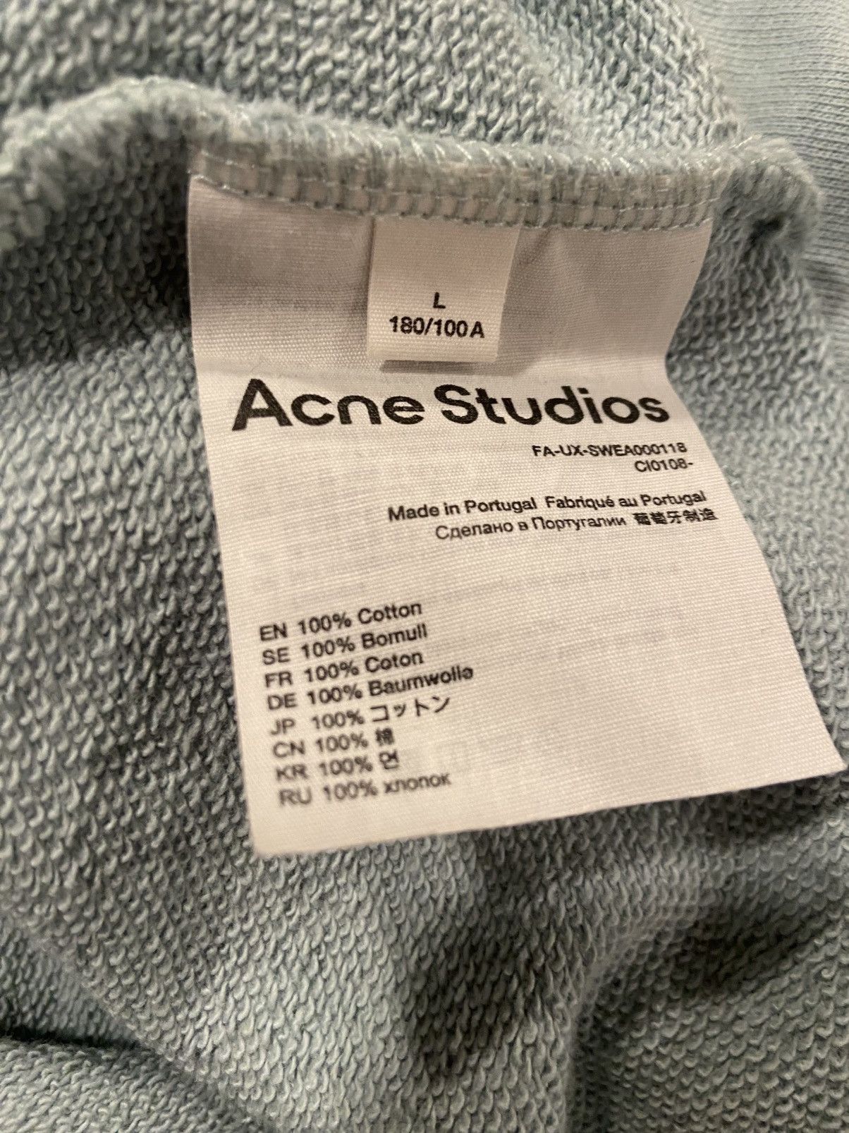 Acne Studios Acne Studios hoodie Size US L / EU 52-54 / 3 - 5 Thumbnail