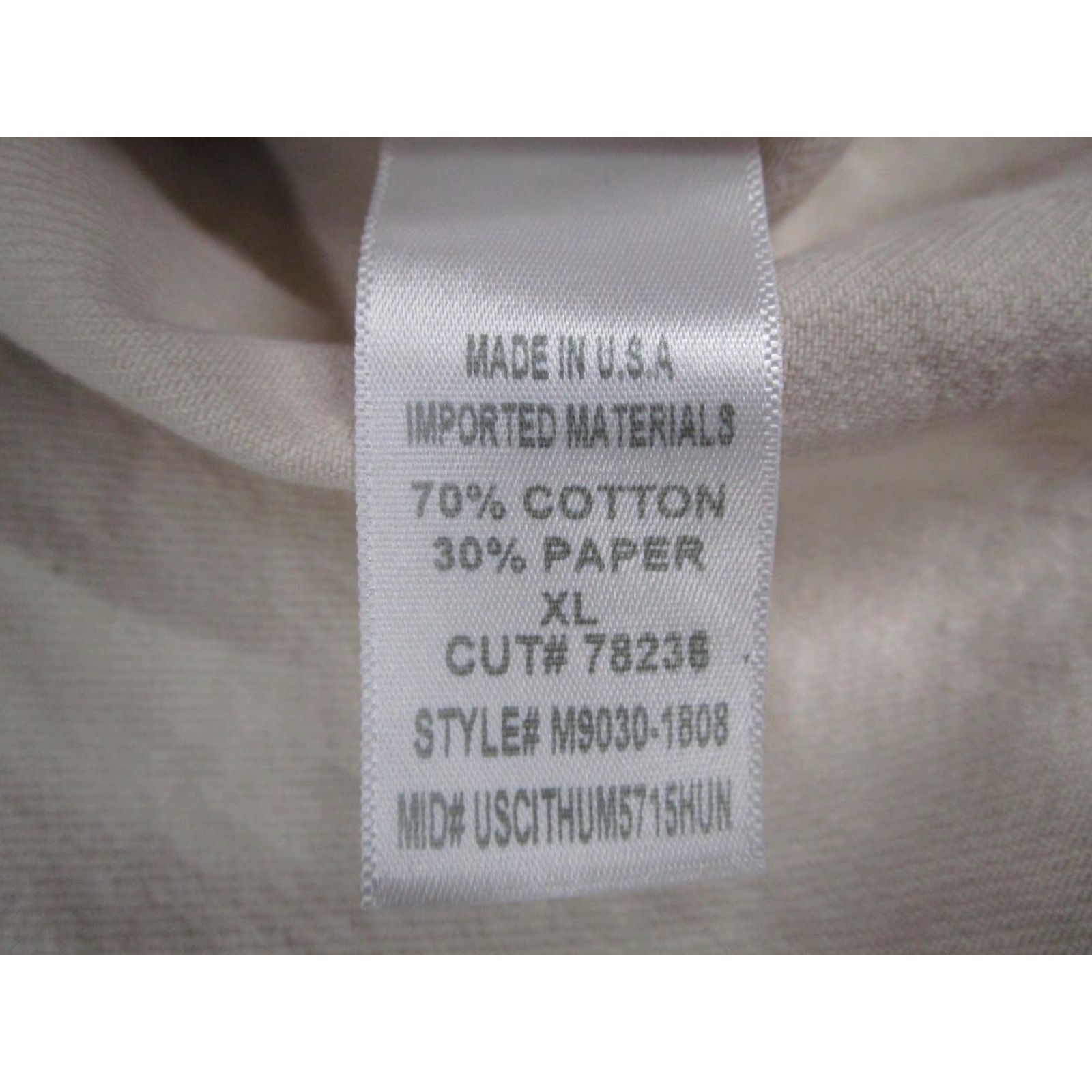Citizens Of Humanity VINTAGE not applicable so start with main Selling Point or Brand: Citizens of Humanity Shirt Mens XL Beige Twill Button Front Casual Made In USA Size US XL / EU 56 / 4 - 5 Thumbnail