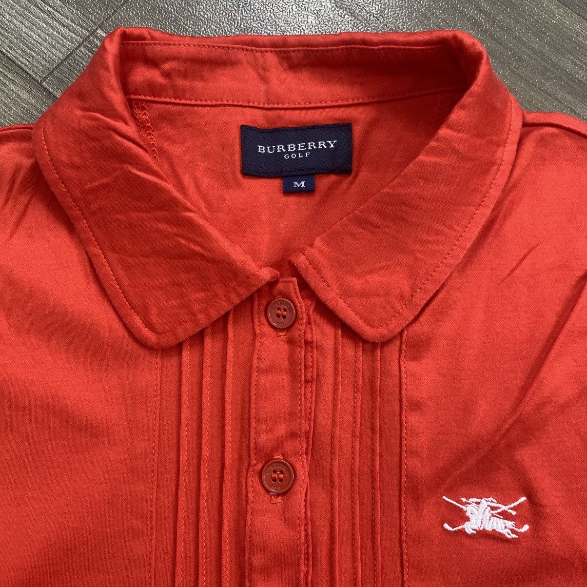 Burberry Vintage Burberry London Golf Polo Shirt Luxury Designer Size M / US 6-8 / IT 42-44 - 4 Thumbnail