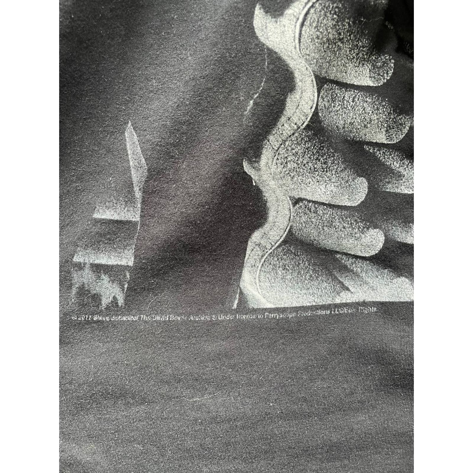 Band Tees × Vintage Vintage David Bowie Black Graphic T-Shirt S Size US S / EU 44-46 / 1 - 7 Thumbnail