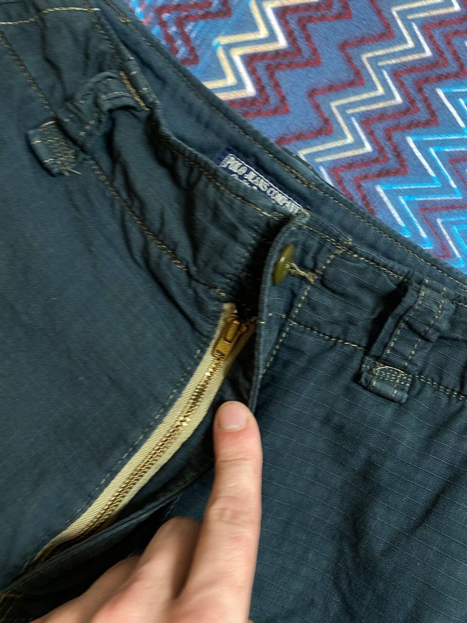 Lauren Ralph Lauren Crazy Vintage 90s Polo Ralph Lauren Tactical Cargo Shorts Size US 34 / EU 50 - 6 Thumbnail