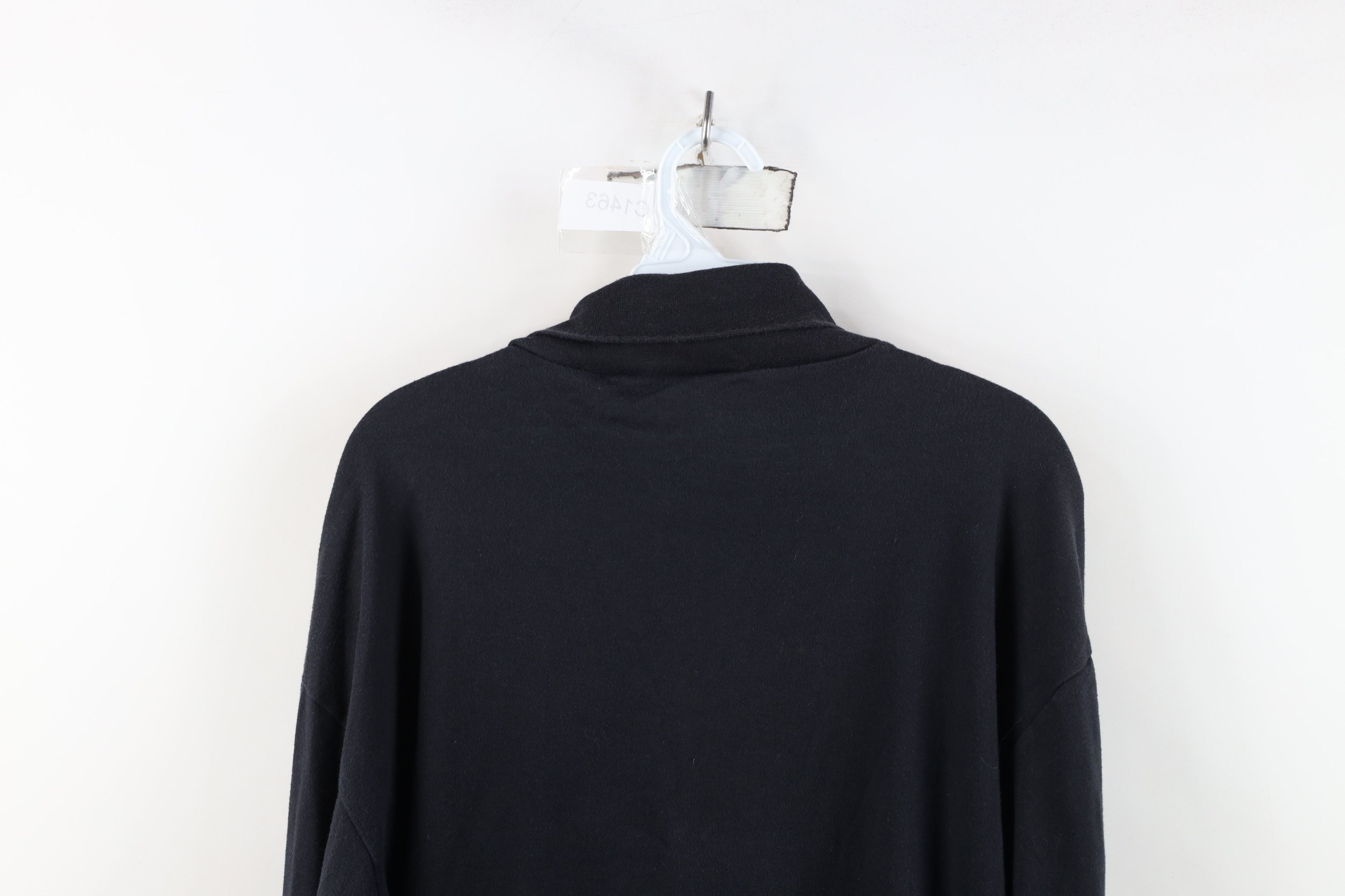 Vintage Vintage 90s Streetwear Blank Long Sleeve Turtleneck T-Shirt Size US L / EU 52-54 / 3 - 11 Thumbnail
