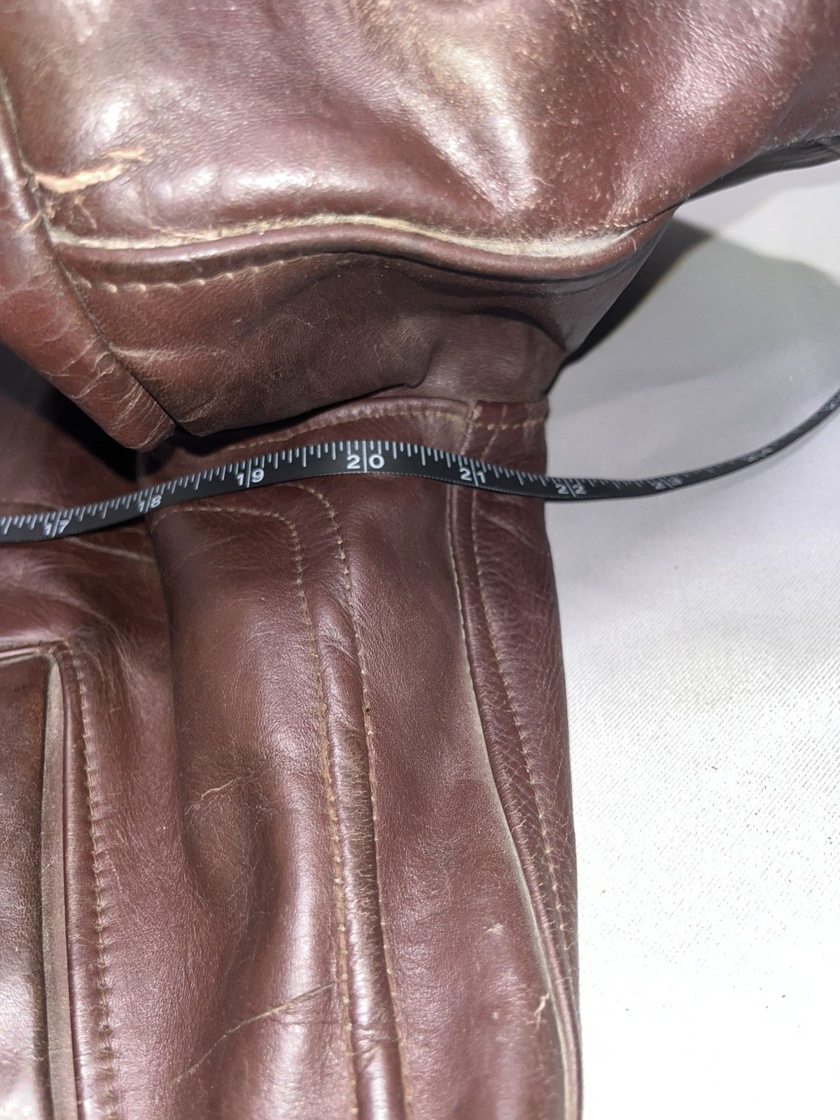 Aero Leathers Grais 1950s Vintage Genuine Horsehide A2 Flight Jacket y2k Size US S / EU 44-46 / 1 - 7 Thumbnail