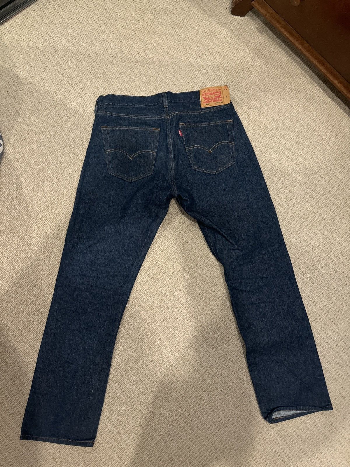 Levi's Vintage Clothing × Vintage Vintage dark blue levi’s Size US 36 / EU 52 - 2 Thumbnail