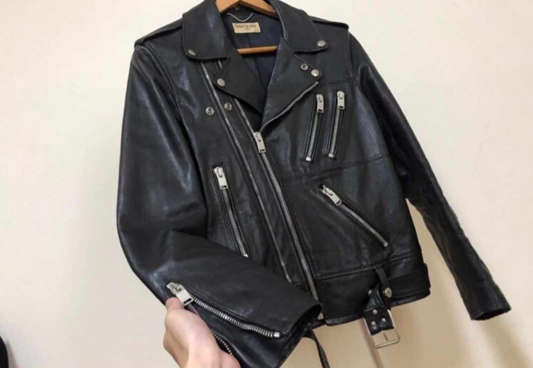 Saint Laurent Paris Saint Laurent Multi Zip Leather Jacket-2505 Size US S / EU 44-46 / 1 - 3 Thumbnail