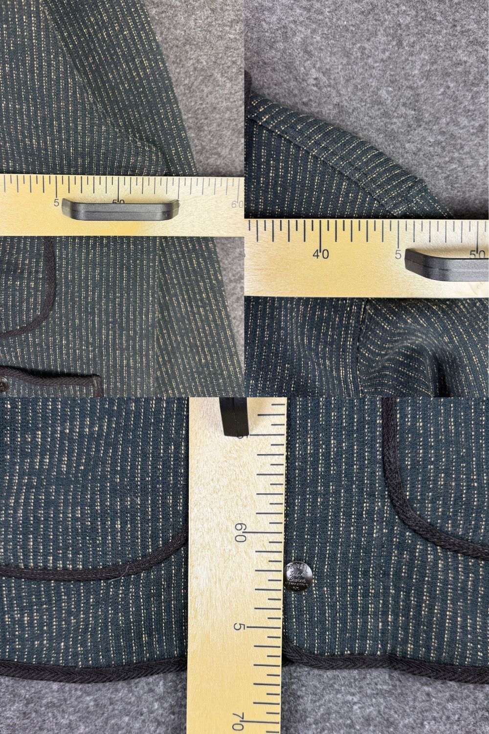 Polo Ralph Lauren 09AW RRL Double RL Shawl Collar Textured Knit Work Jacket Size US M / EU 48-50 / 2 - 13 Thumbnail