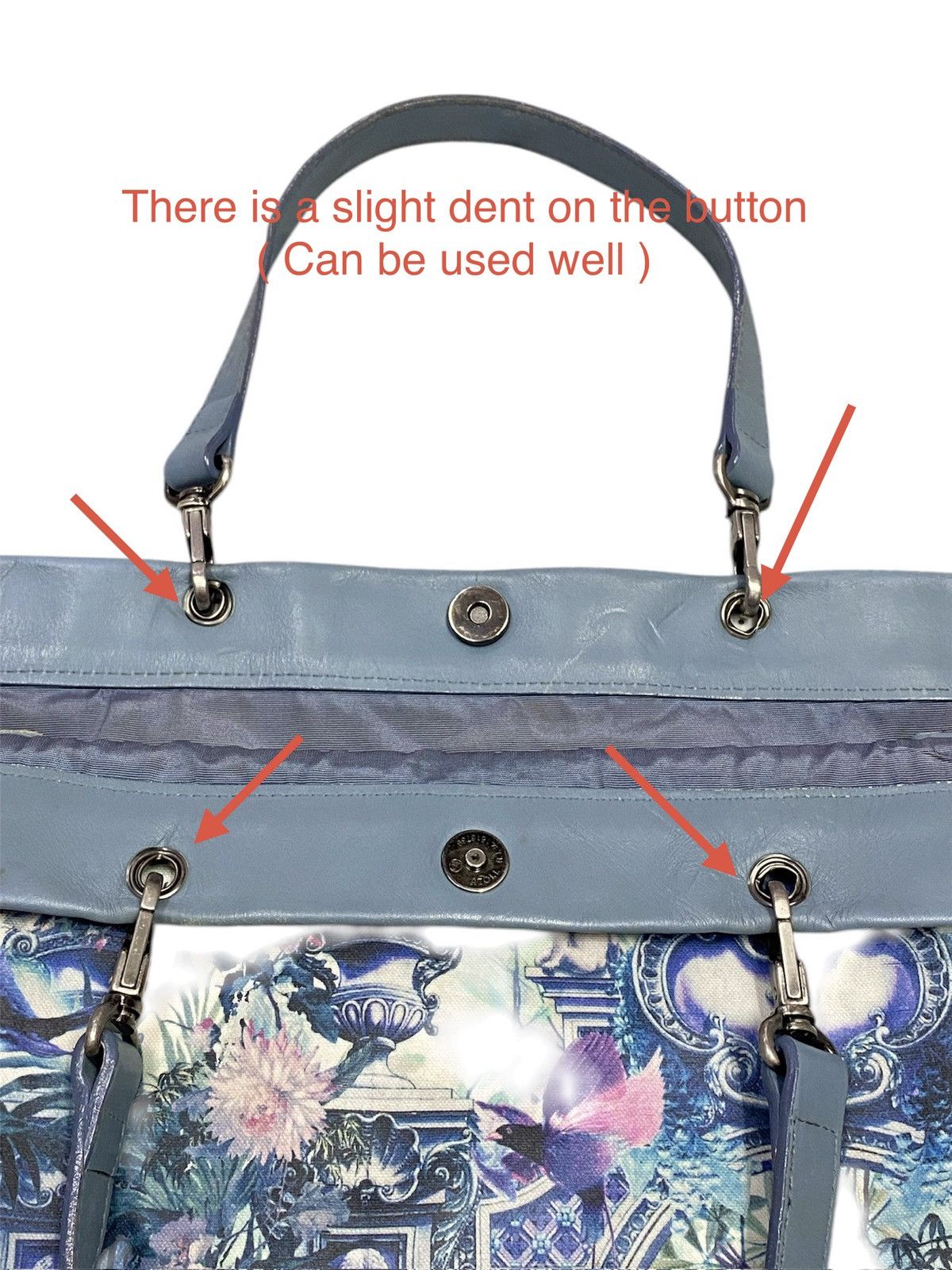 Jean Paul Gaultier Vintage Jean Paul Gaultier "Paradise” Flamingo Tote Bag Size ONE SIZE - 20 Thumbnail