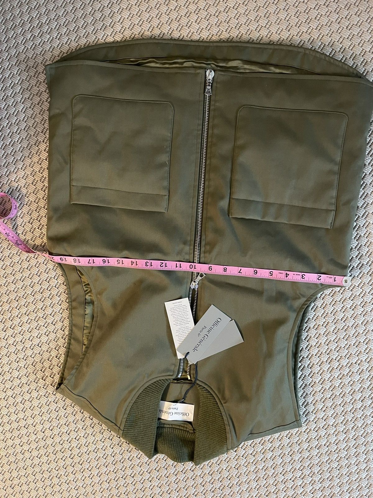 Officine Generale Officine Generale men’s Dean padded vest Olive NWT $595 Size US M / EU 48-50 / 2 - 15 Thumbnail