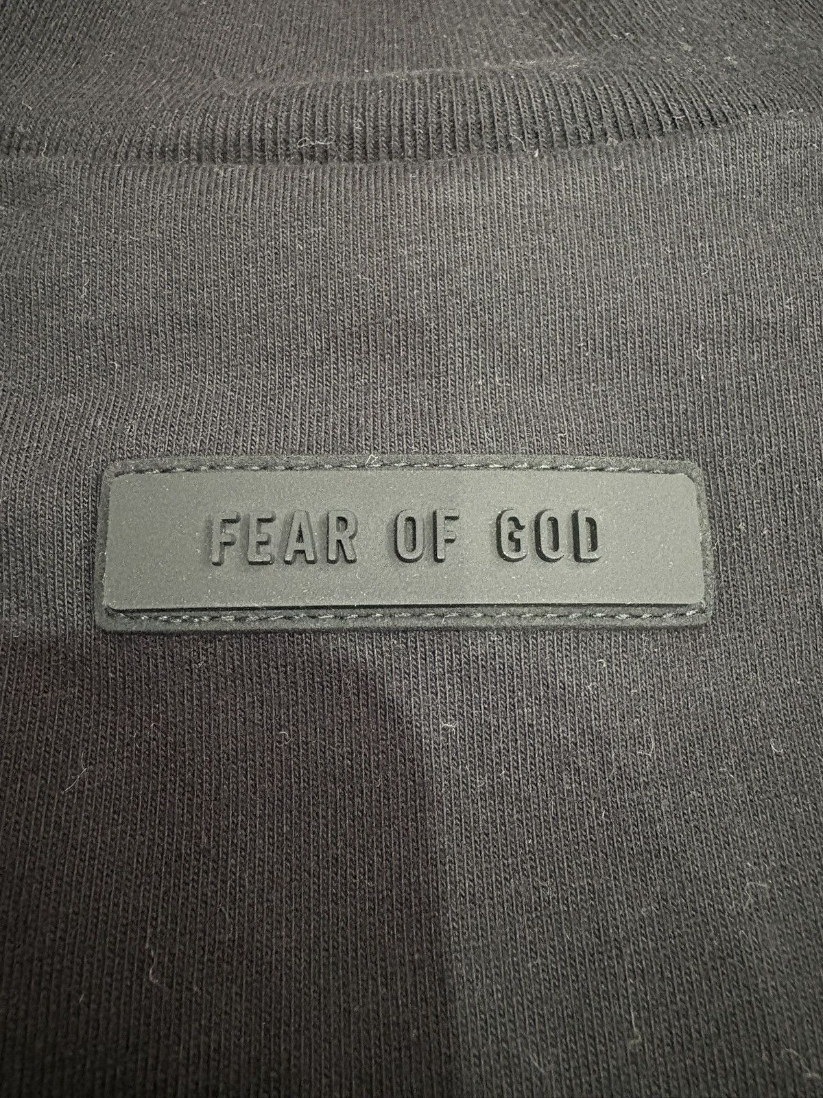 Essentials Fear of God Essentials Heavy Jersey Crewneck Tee 'Jet Black' Size US XS / EU 42 / 0 - 3 Thumbnail