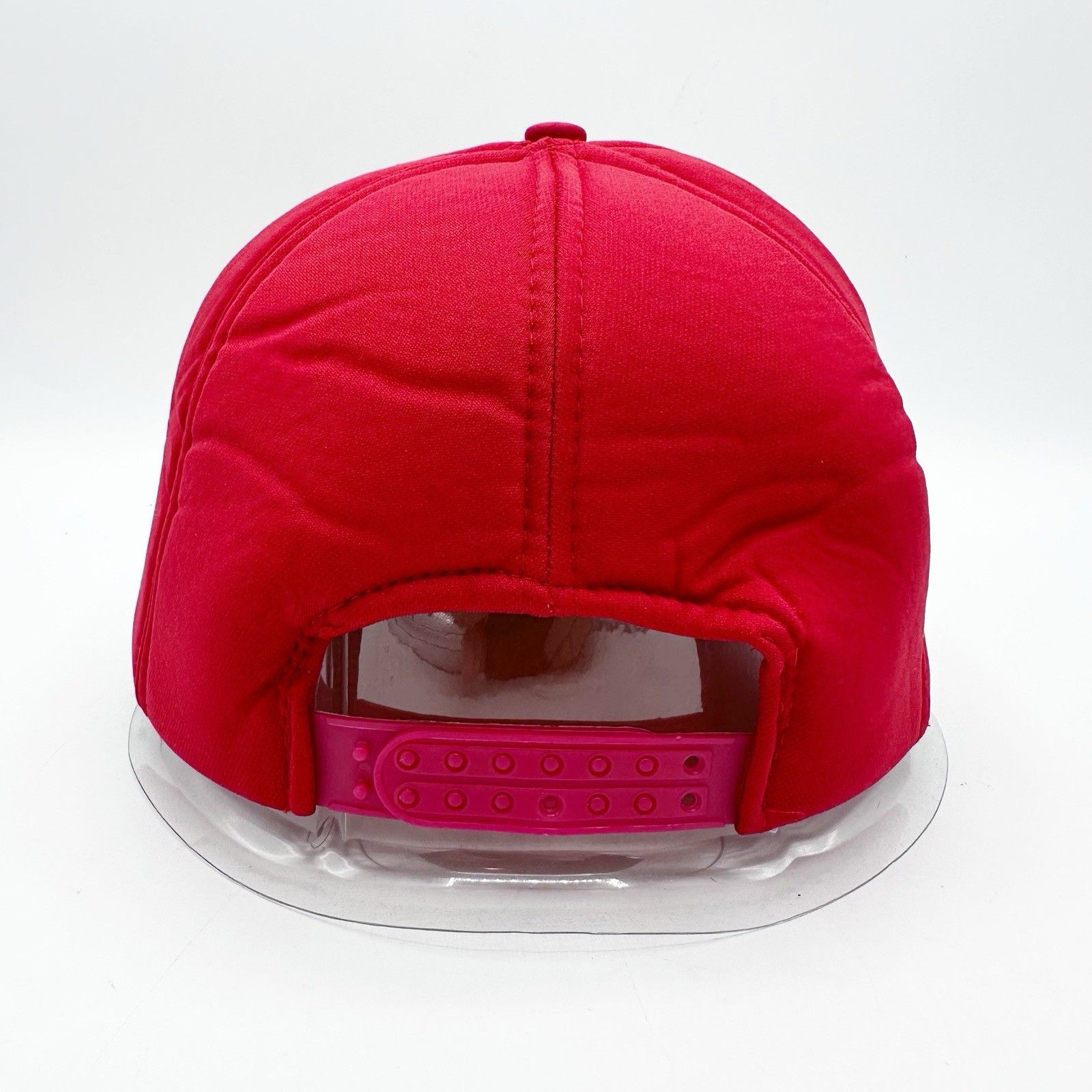 Vintage Vintage Porters' Conctrete All Foam Snapback Trucker Hat Red Size ONE SIZE - 5 Thumbnail