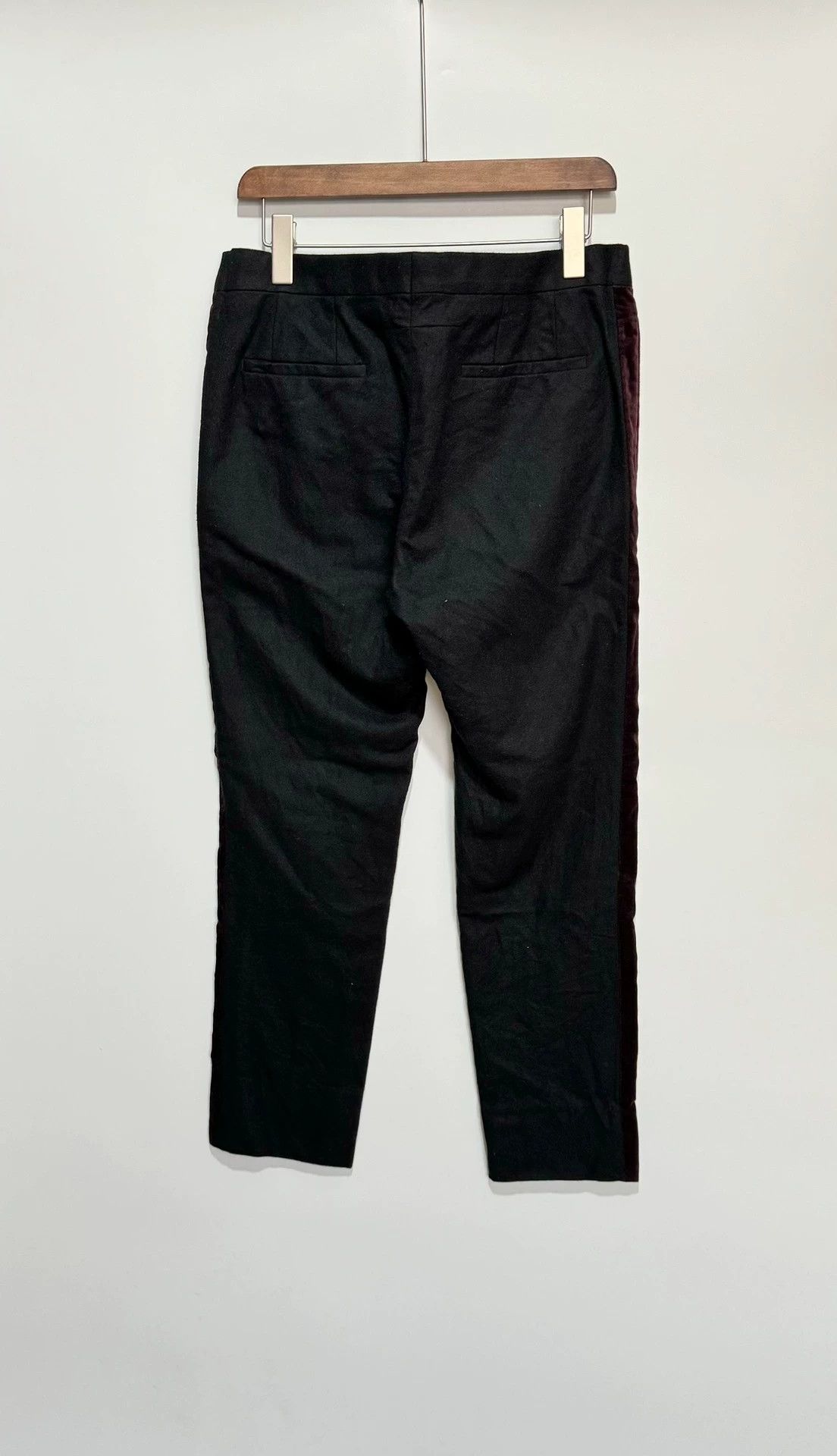 Givenchy Givenchy Velvet Side Trim Wool Trousers 50 Size US 44 / EU 60 - 3 Thumbnail