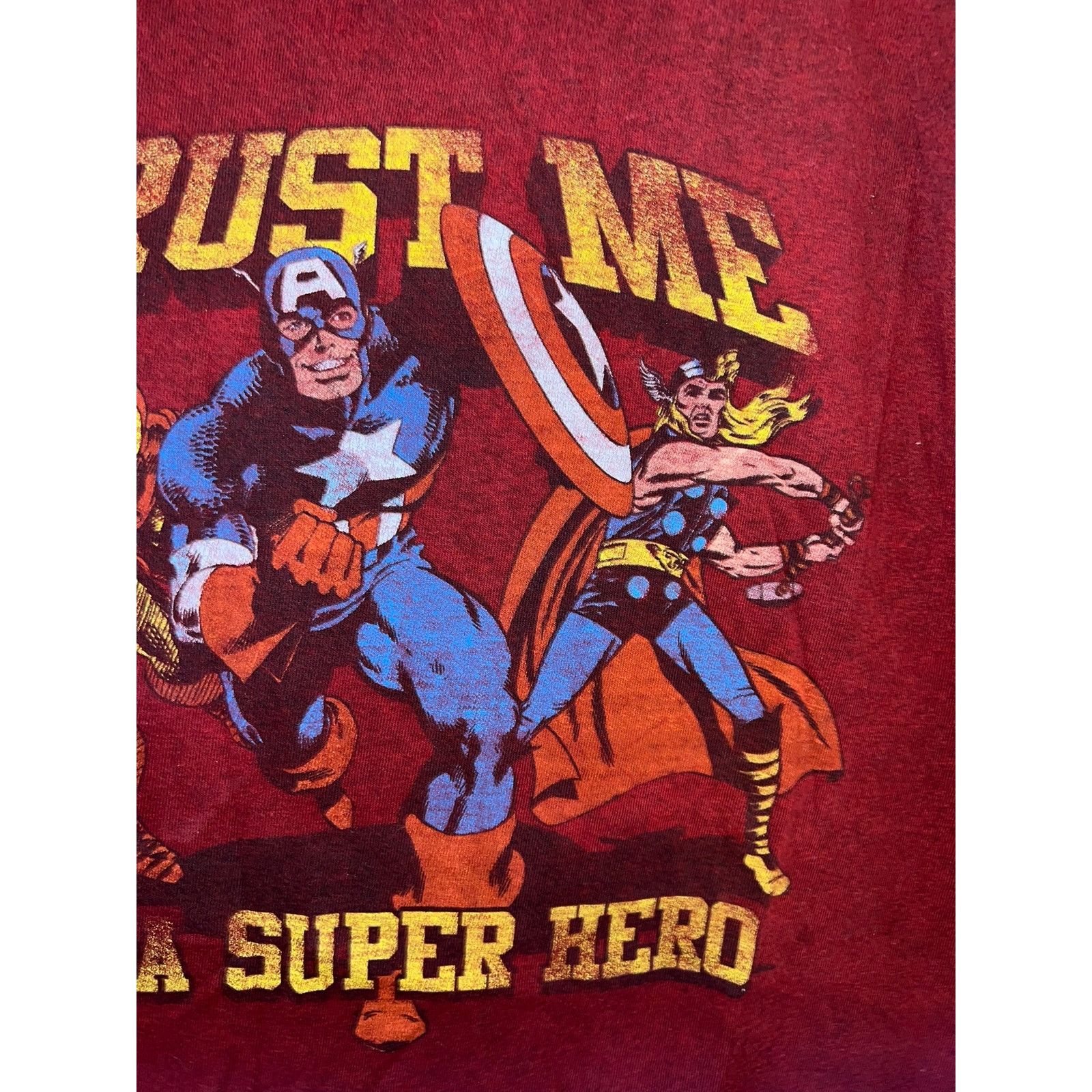 Marvel Comics Y2K Marvel Mad Engine Shirt A Super Hero Red Tee 2000s 2XL Size US XXL / EU 58 / 5 - 3 Thumbnail