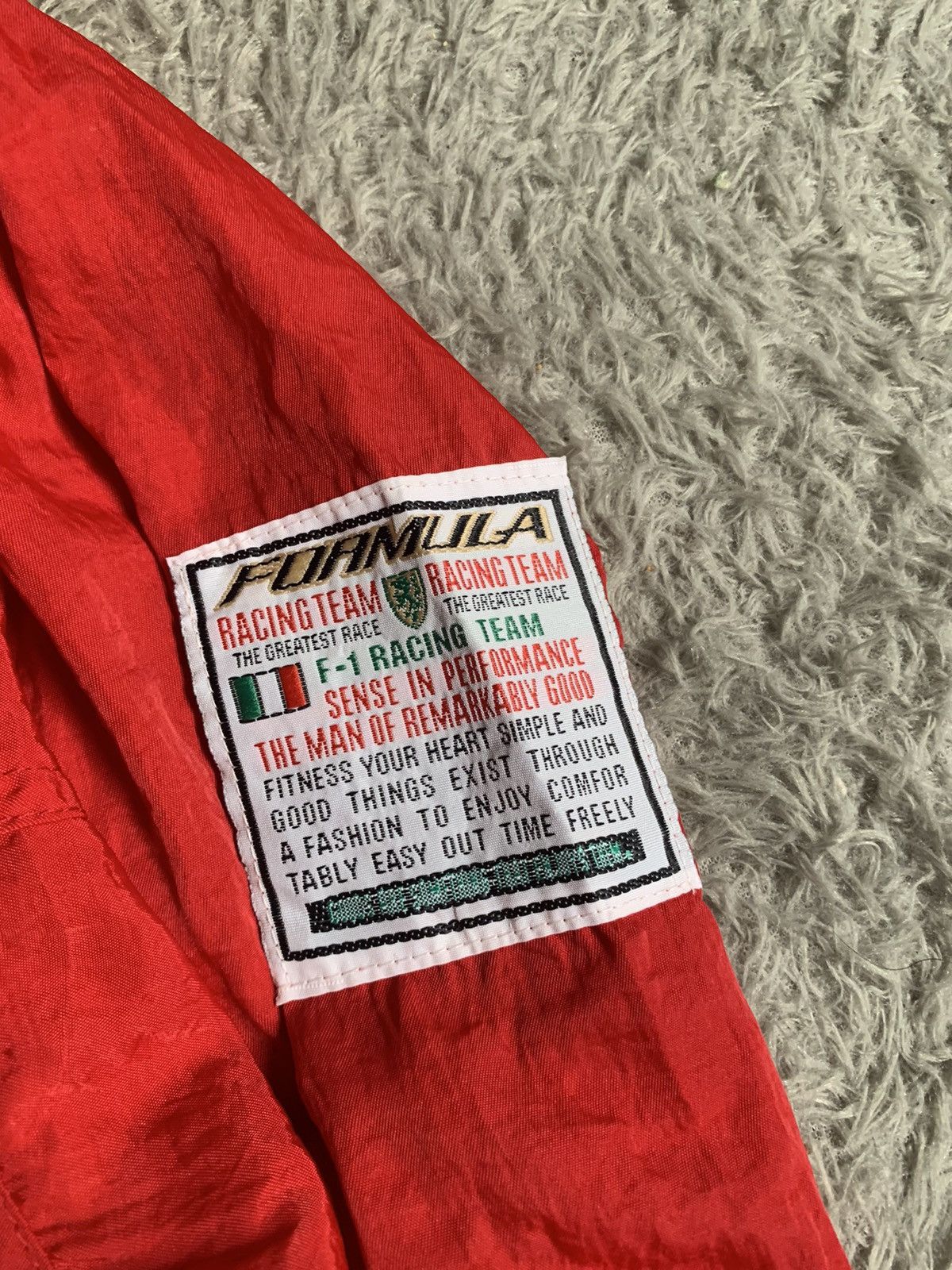 Sports Specialties Vintage 90s F1 Formula World Famous Racing Light Bomber Size US M / EU 48-50 / 2 - 5 Thumbnail