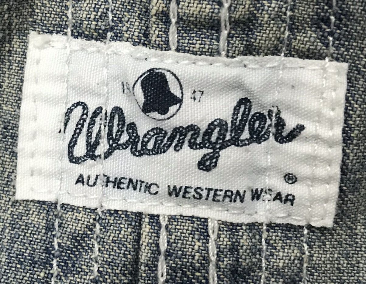 Vintage × Wrangler Vintage Wrangler Blue Bell Denim Overall Size US 35 - 17 Thumbnail