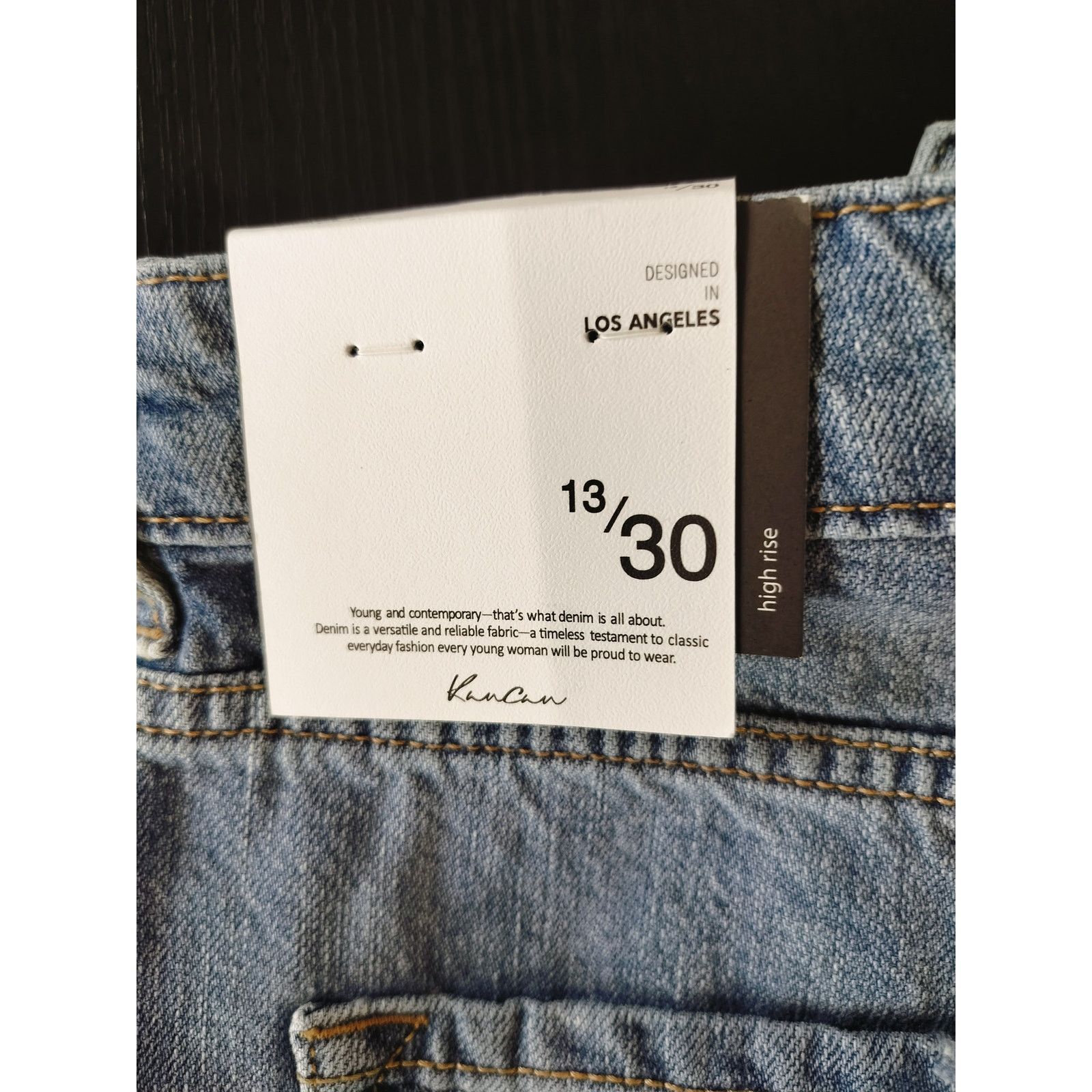 Other KanCan High Rise Distressed Shorts Light Wash Size 13 * Size 30" / US 8 / IT 44 - 7 Thumbnail