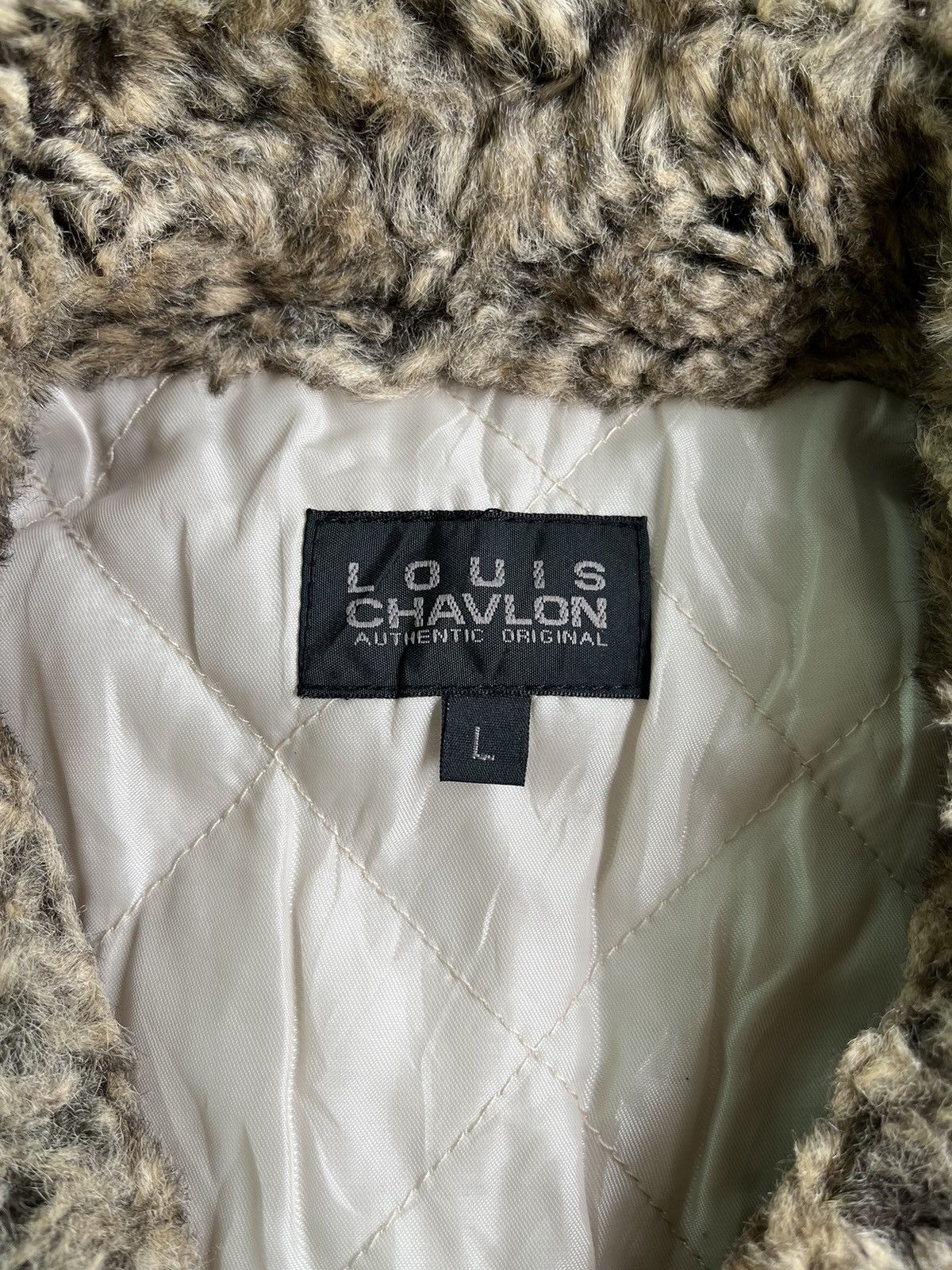 Japanese Brand Japanese Brand Louis Chavlon Suede Fur Button Jacket Size US L / EU 52-54 / 3 - 6 Thumbnail