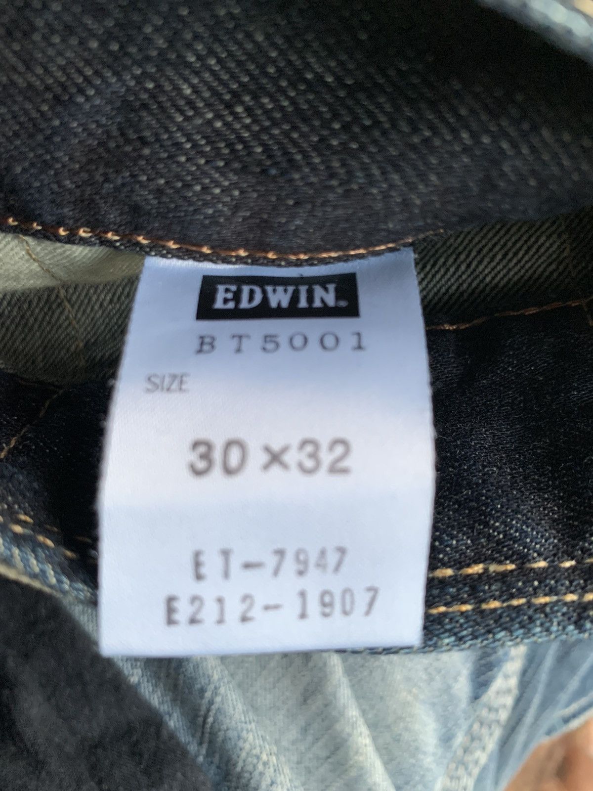 Edwin × Japanese Brand × Vintage Edwin Denim Blue Trip 503 Vintage Size US 34 / EU 50 - 23 Thumbnail