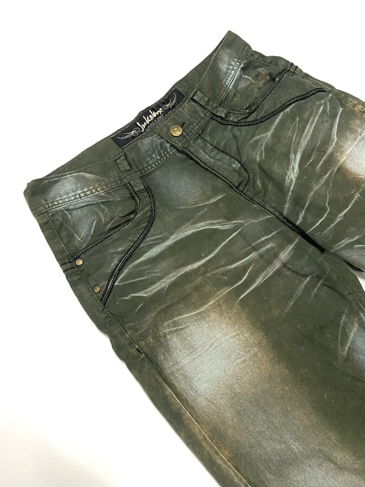 Japanese Brand JUKEBOX 3 QUARTER PANTS Size US 34 / EU 50 - 9 Thumbnail