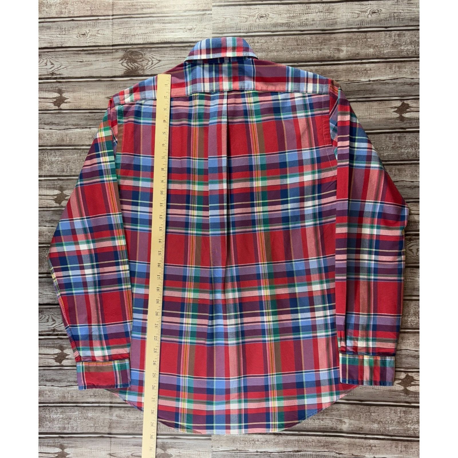 Polo Ralph Lauren Polo Ralph Lauren Classic-Fit Oxford Plaid Shirt size M mult Size US M / EU 48-50 / 2 - 11 Thumbnail