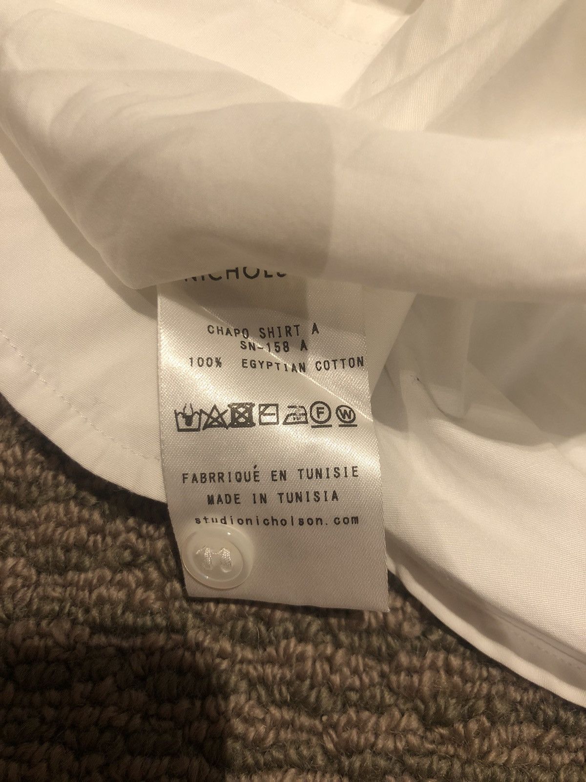 Studio Nicholson Studio Nicholson chapo shirt Size XS / US 0-2 / IT 36-38 - 5 Thumbnail