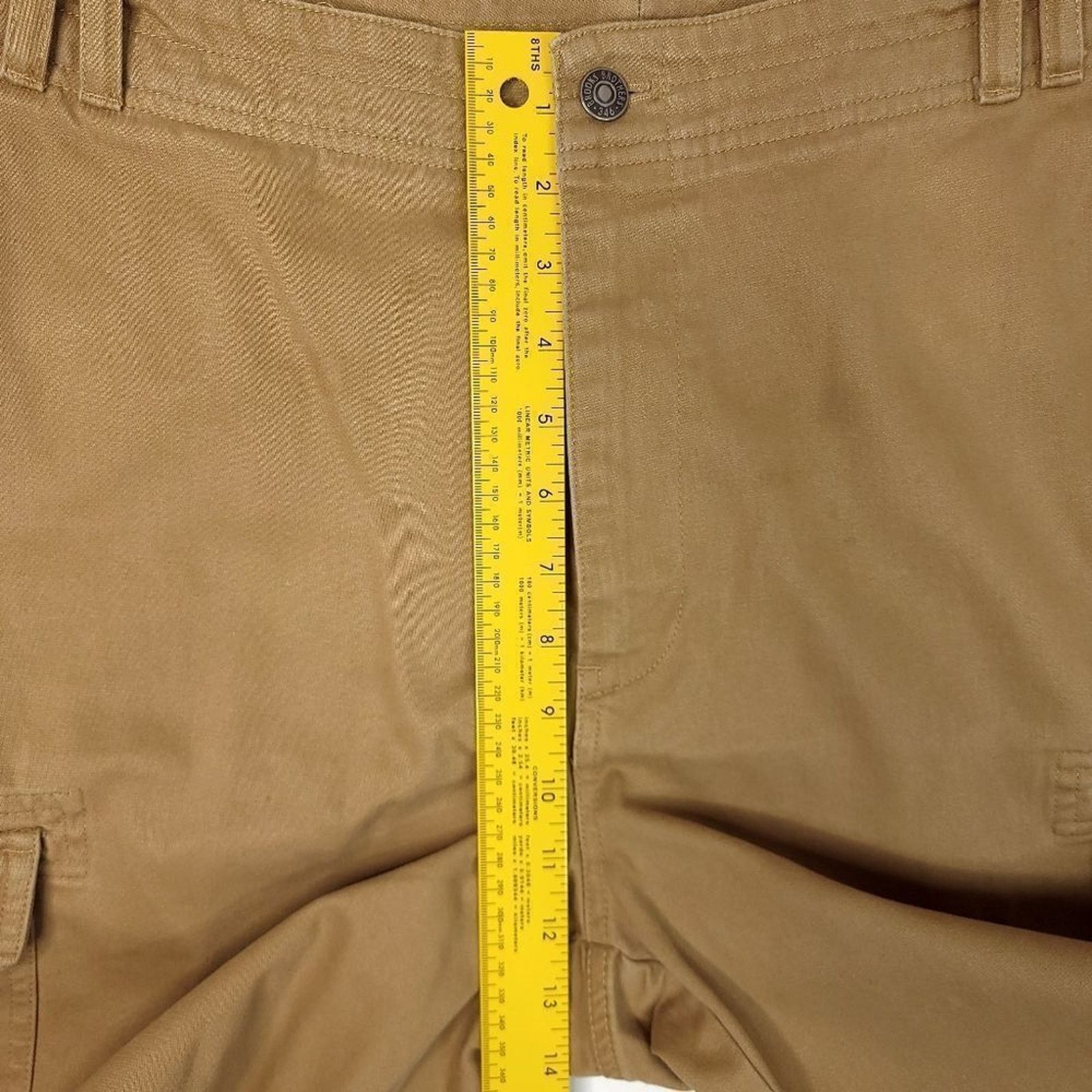 Brooks Brothers Brooks Brothers 346 Twill Cargo Pants Men 40x27 Thick Cotton Size US 40 / EU 56 - 6 Thumbnail