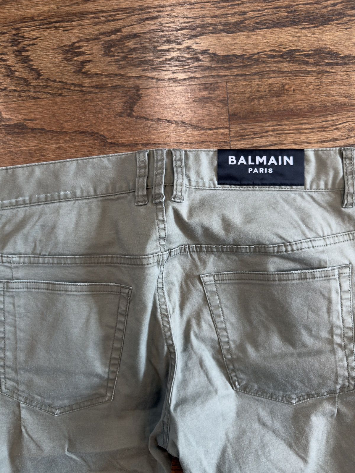 Balmain Balmain x Pierre Balmain Biker Distressed Denim Size US 34 / EU 50 - 6 Thumbnail