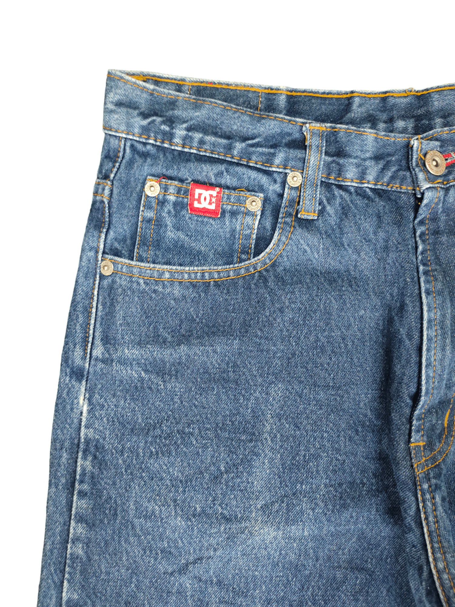 DC Baggy Jeans DC Shoes Usa Wide Leg Denim Y2k Jnco Size US 30 / EU 46 - 4 Thumbnail
