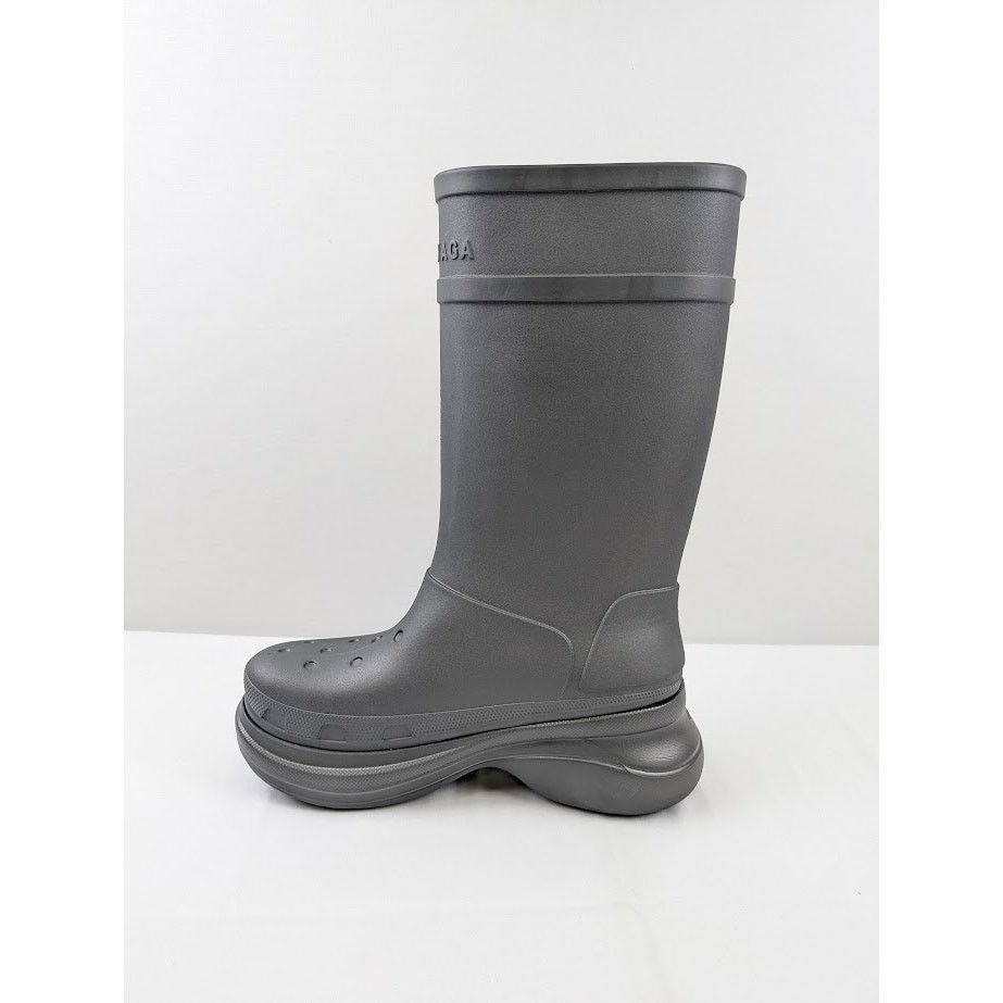 Balenciaga × Crocs o1rshd1 Q:4 / Crocs Rubber Boots in Grafite Size US 11 / EU 44 - 8 Thumbnail
