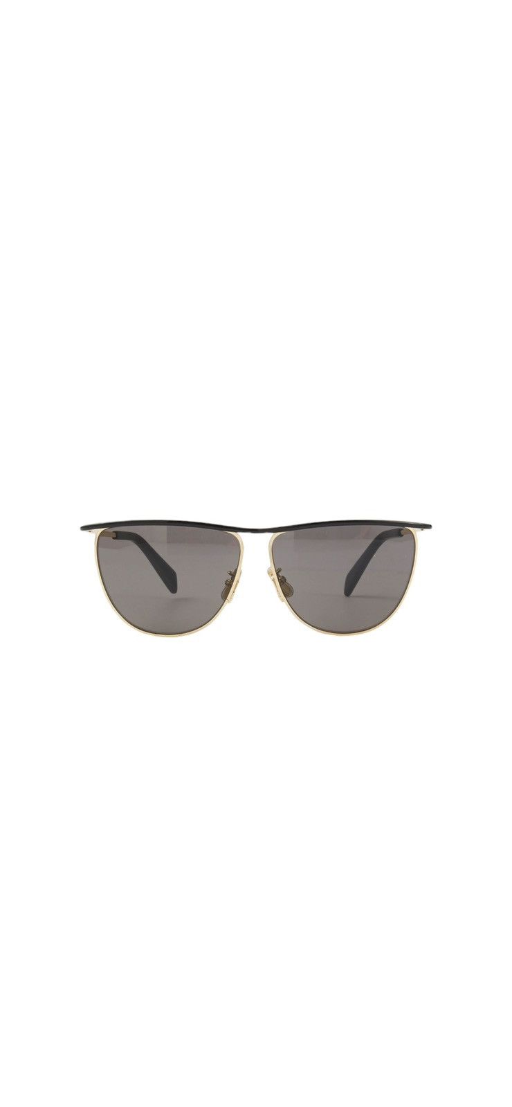 image of Celine 08 X Andy Sunglasses In Metal in Black, Men's