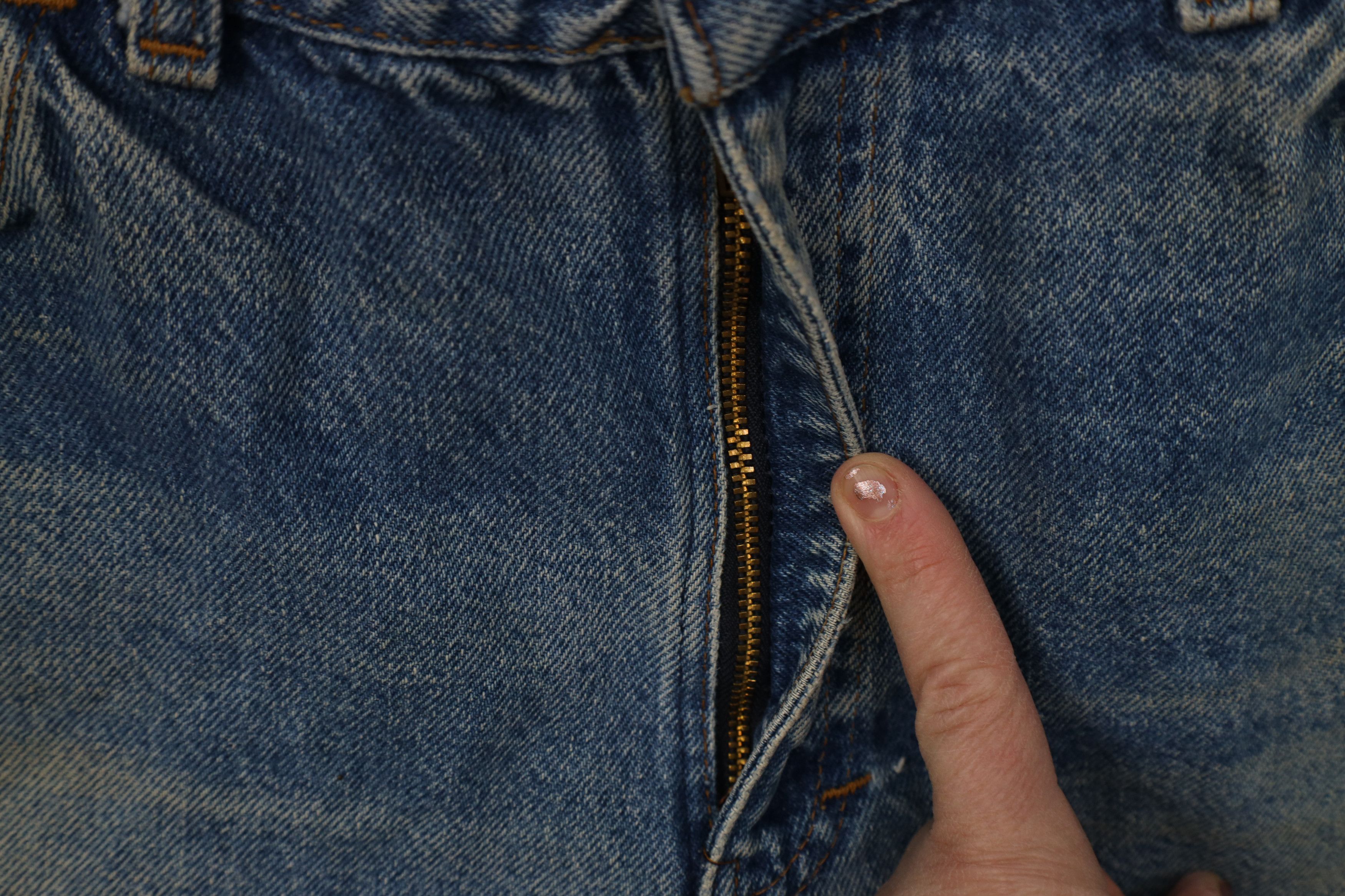 Vintage Vintage 70s Streetwear Wide Leg Denim Jeans Blue Cotton USA Size US 34 / EU 50 - 8 Thumbnail