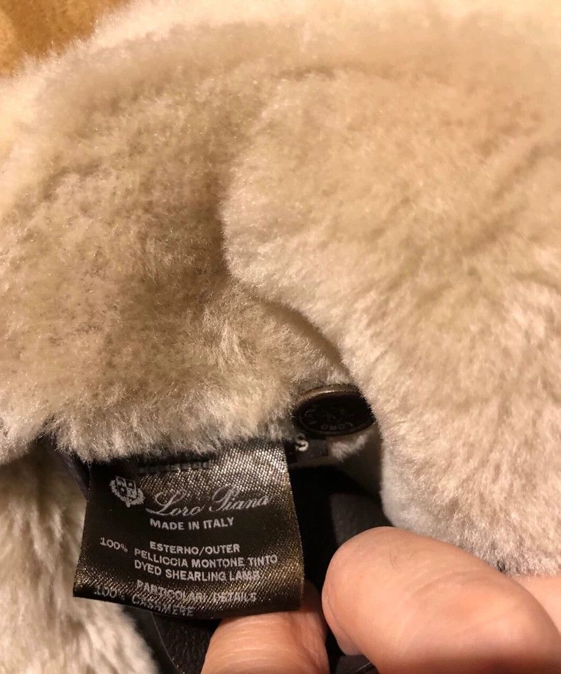 Loro Piana LORO PIANA Skin and hair make a leather coat Size US S / EU 44-46 / 1 - 5 Thumbnail