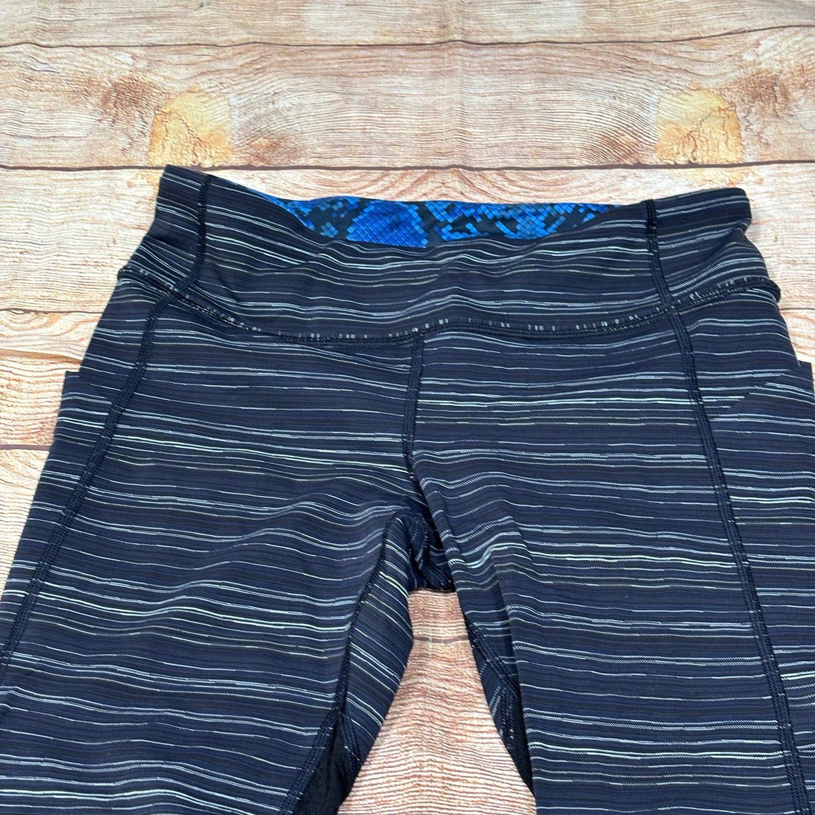 Lululemon Lululemon Pace Rival Crop 22" Cyber Strong Women’s sz 6 Size 28" / US 6 / IT 42 - 9 Thumbnail